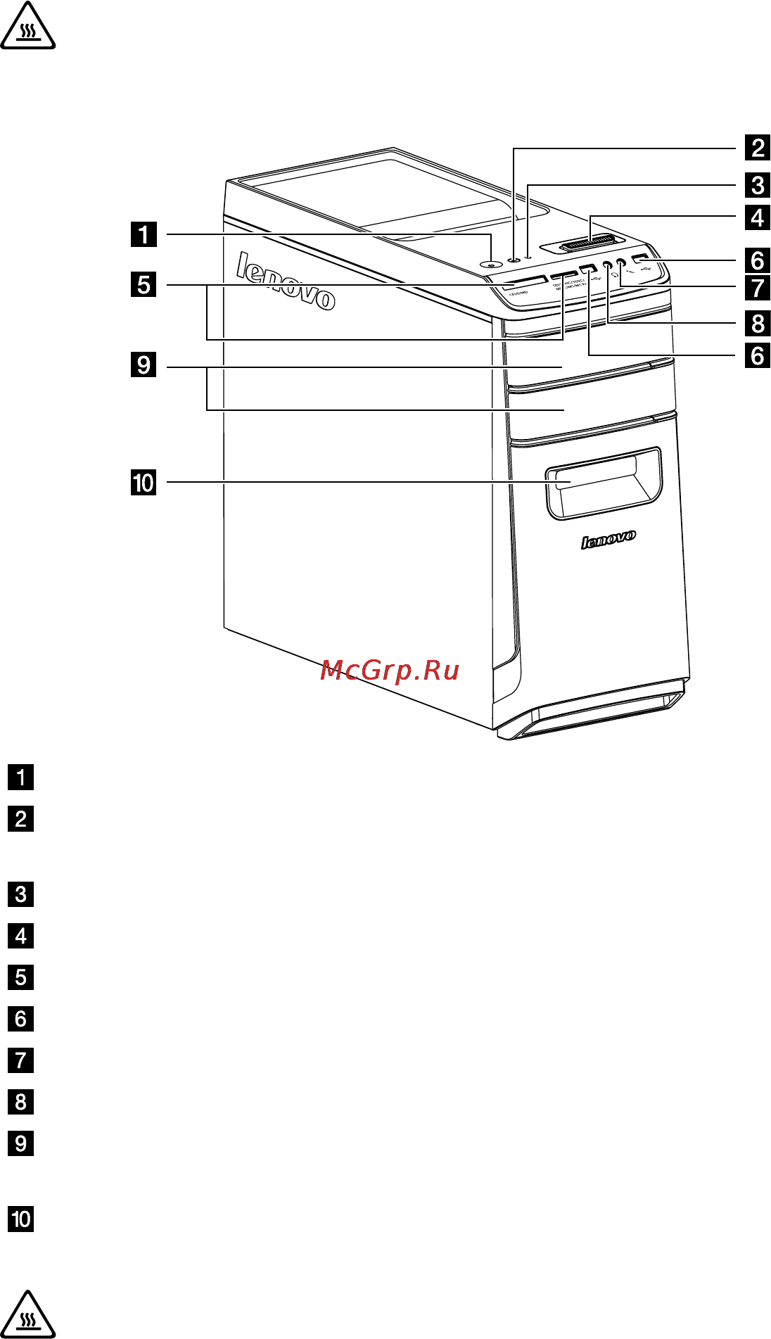 Lenovo K410 /57313794/ [7/67] Вид рамы спереди