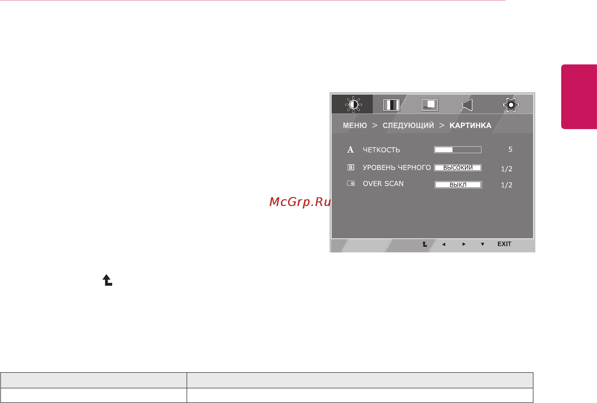 LG E2242T [13/31] Русский