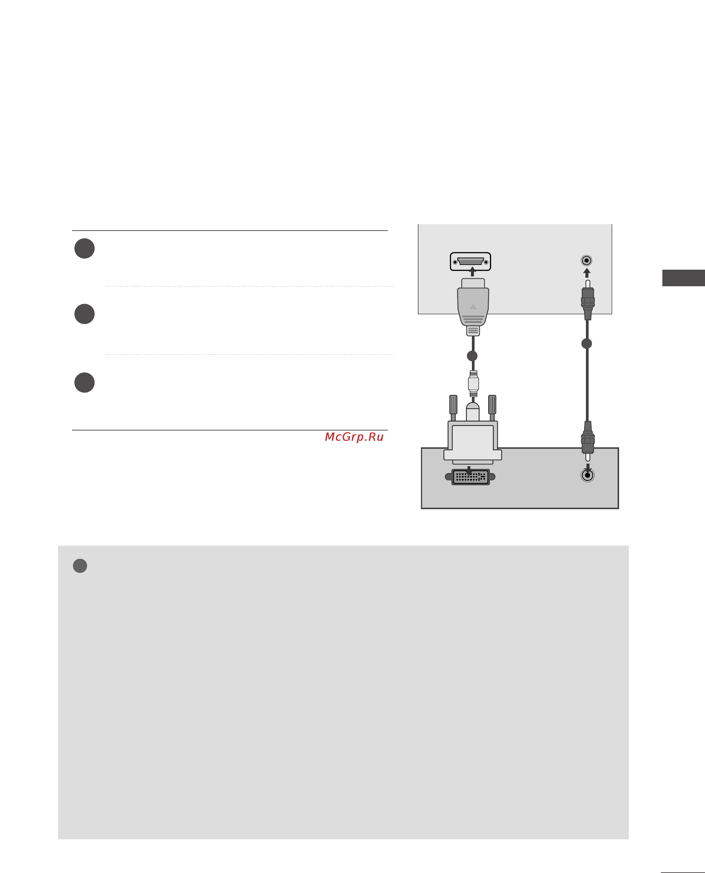 LG 20LS5R [27/72] When connecting with a hdmi to dvi cable only 19 22ls4r