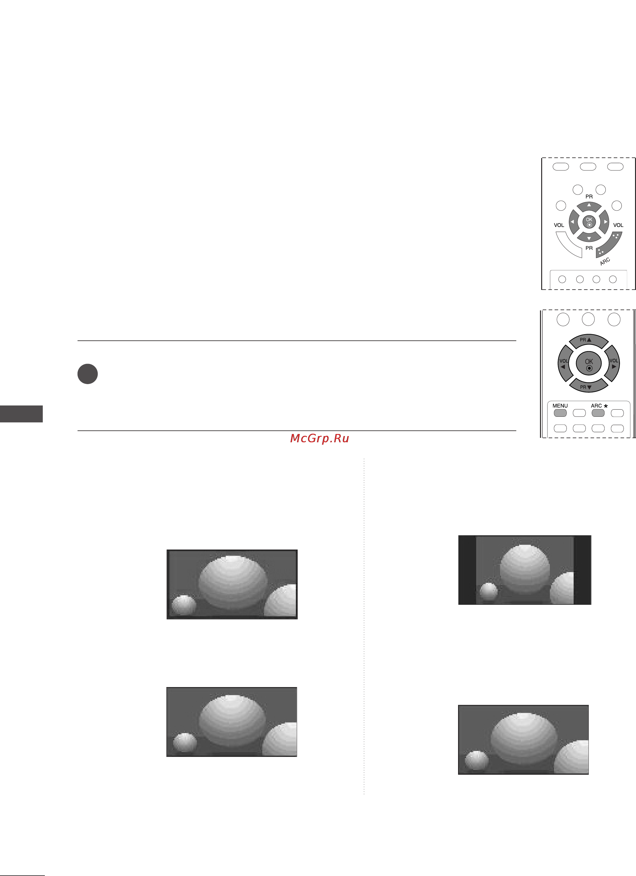 LG 20LS5R [42/72] Picture size aspect ratio control only 19 22ls4r