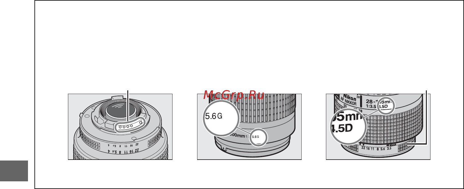 Nikon D7100+18-105VR [324/384] Данные объектива без cpu