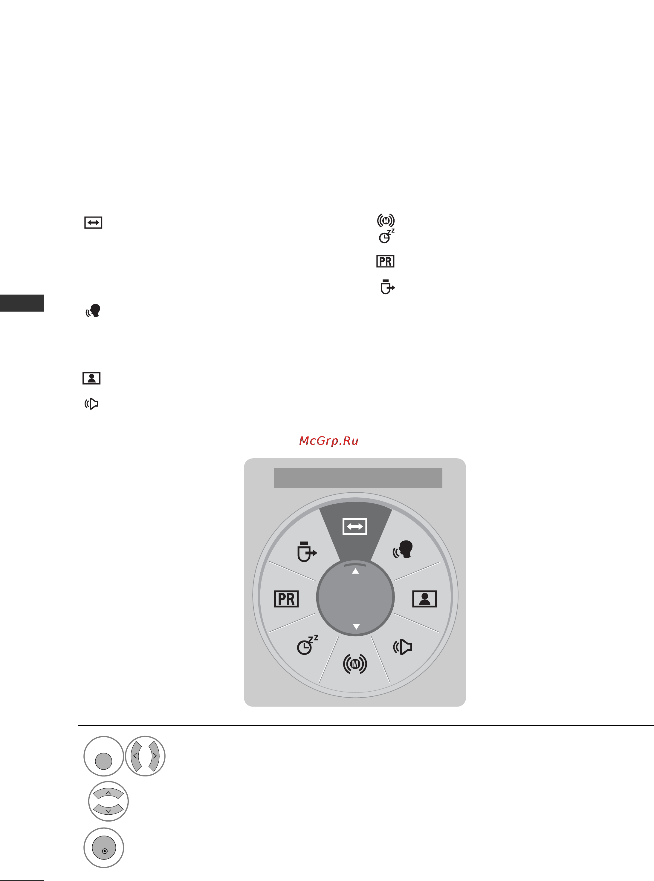 LG 32SL8000 [36/140] Quick menu меню быстрого доступа