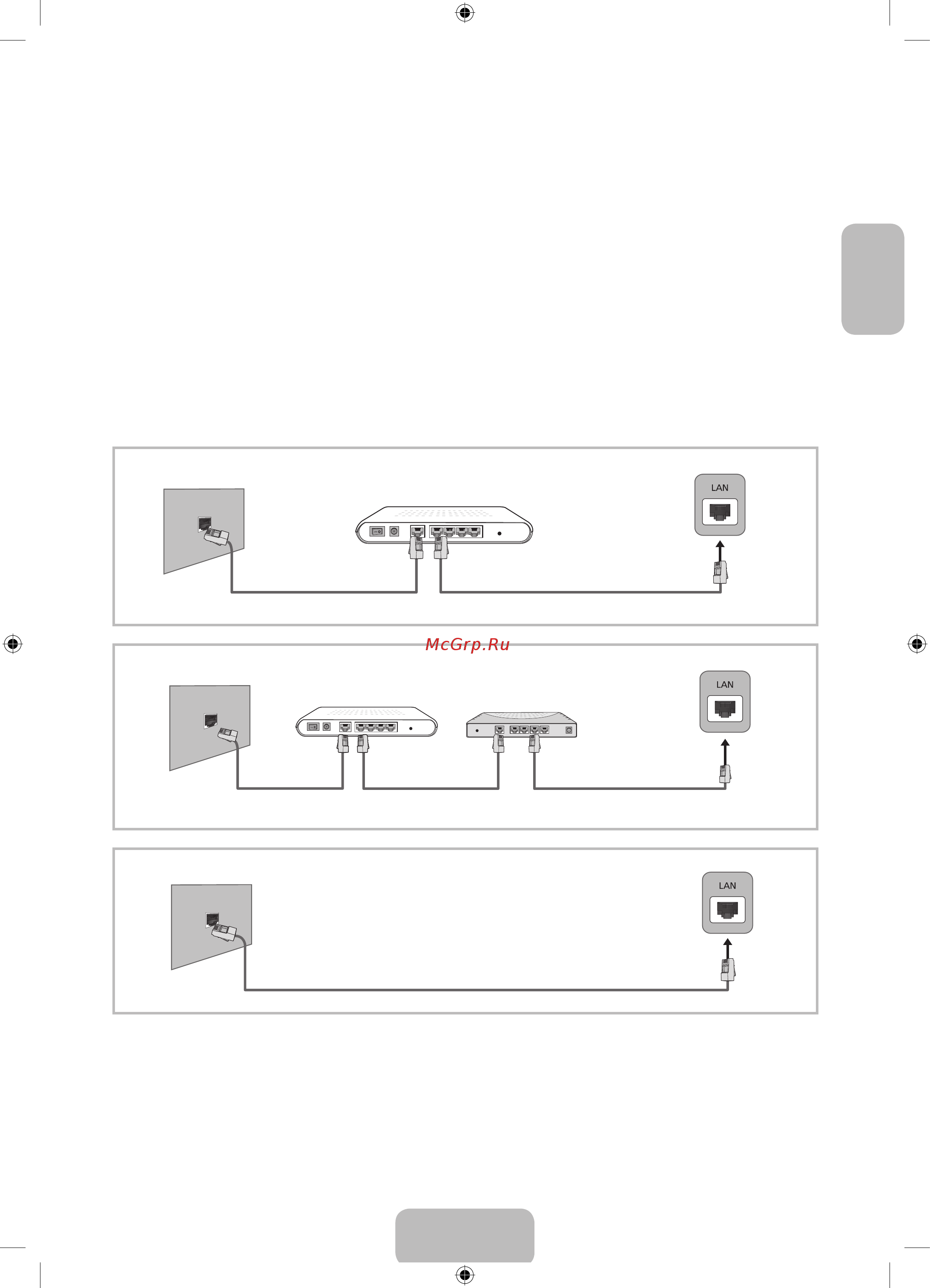 Samsung UE50F5500AK [11/20] Телевизор не поддерживает работу сети если скорость соединения составляет 10 мбит с и ниже