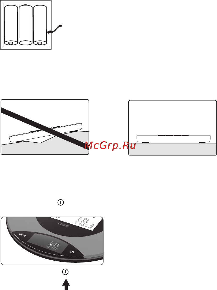 Beurer S49 berry [2/8] Ввод в эксплуатацию