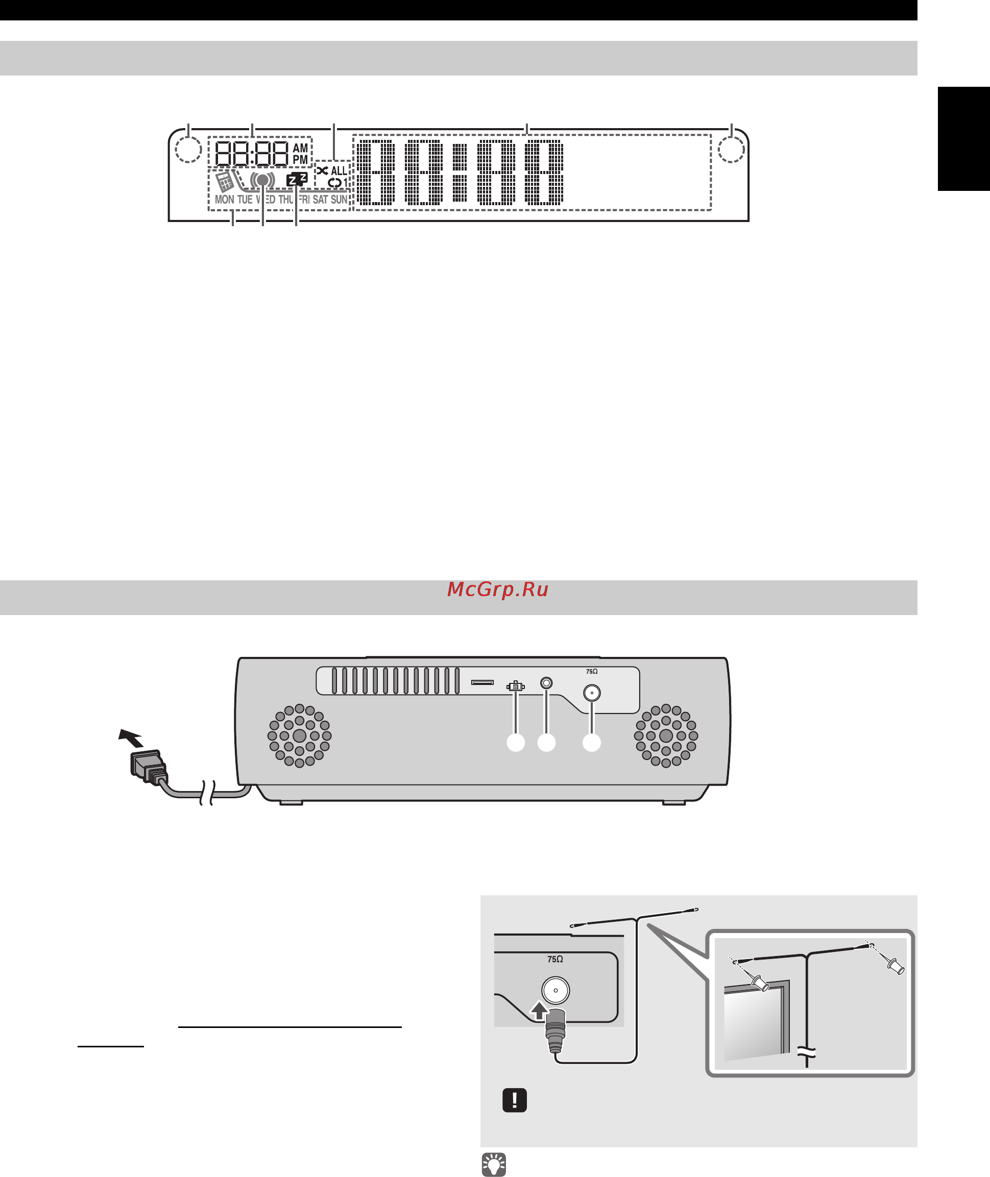 Yamaha TSX-132 White [5/168] Front panel display