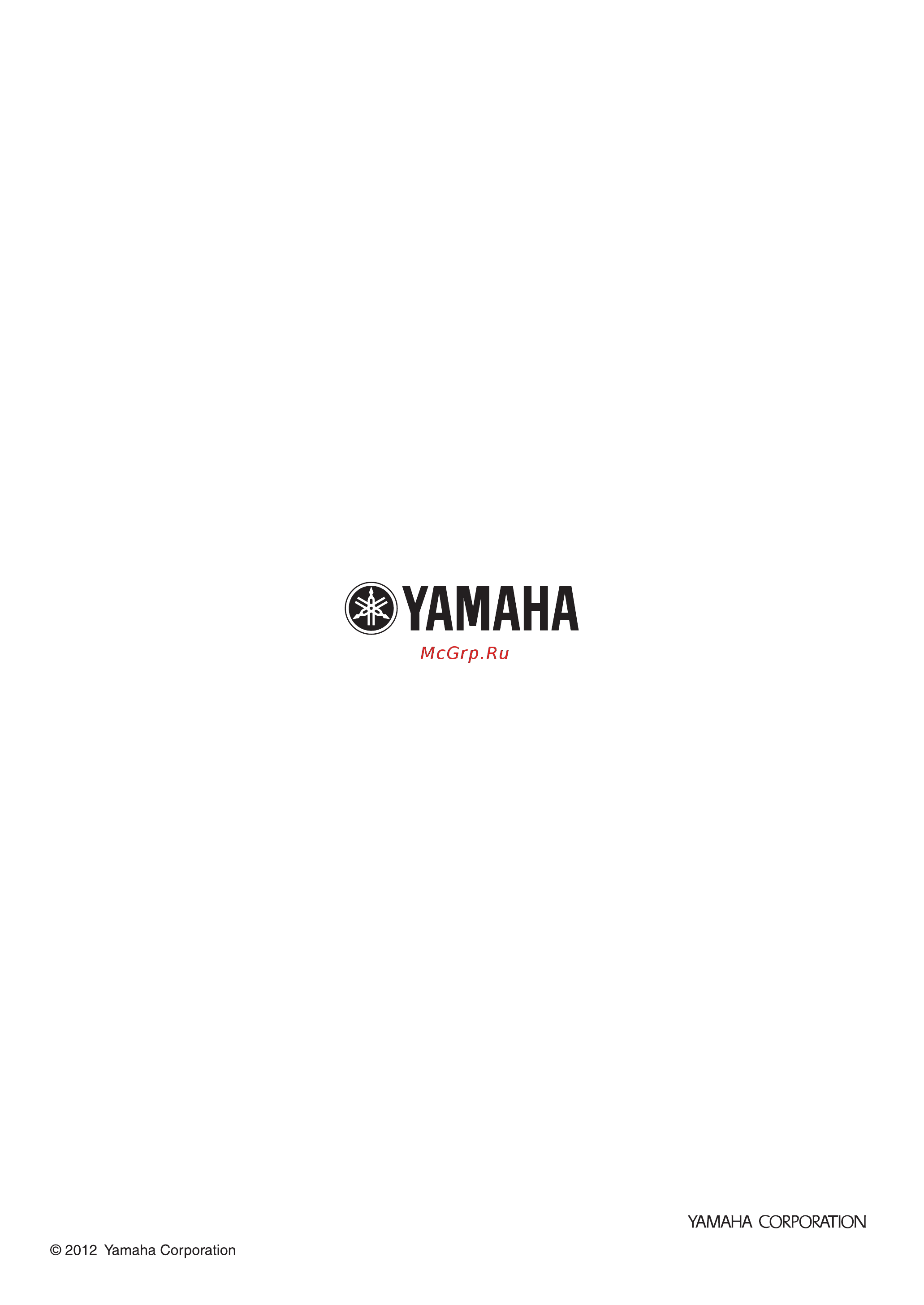 Yamaha NS-WSW160 Black Инструкция по эксплуатации онлайн [82/82] 552973