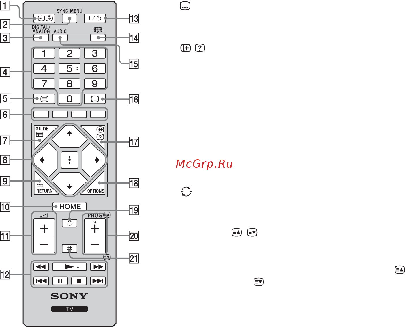 Sony KDL-32R421A [50/72] Qh параметри субтитрів