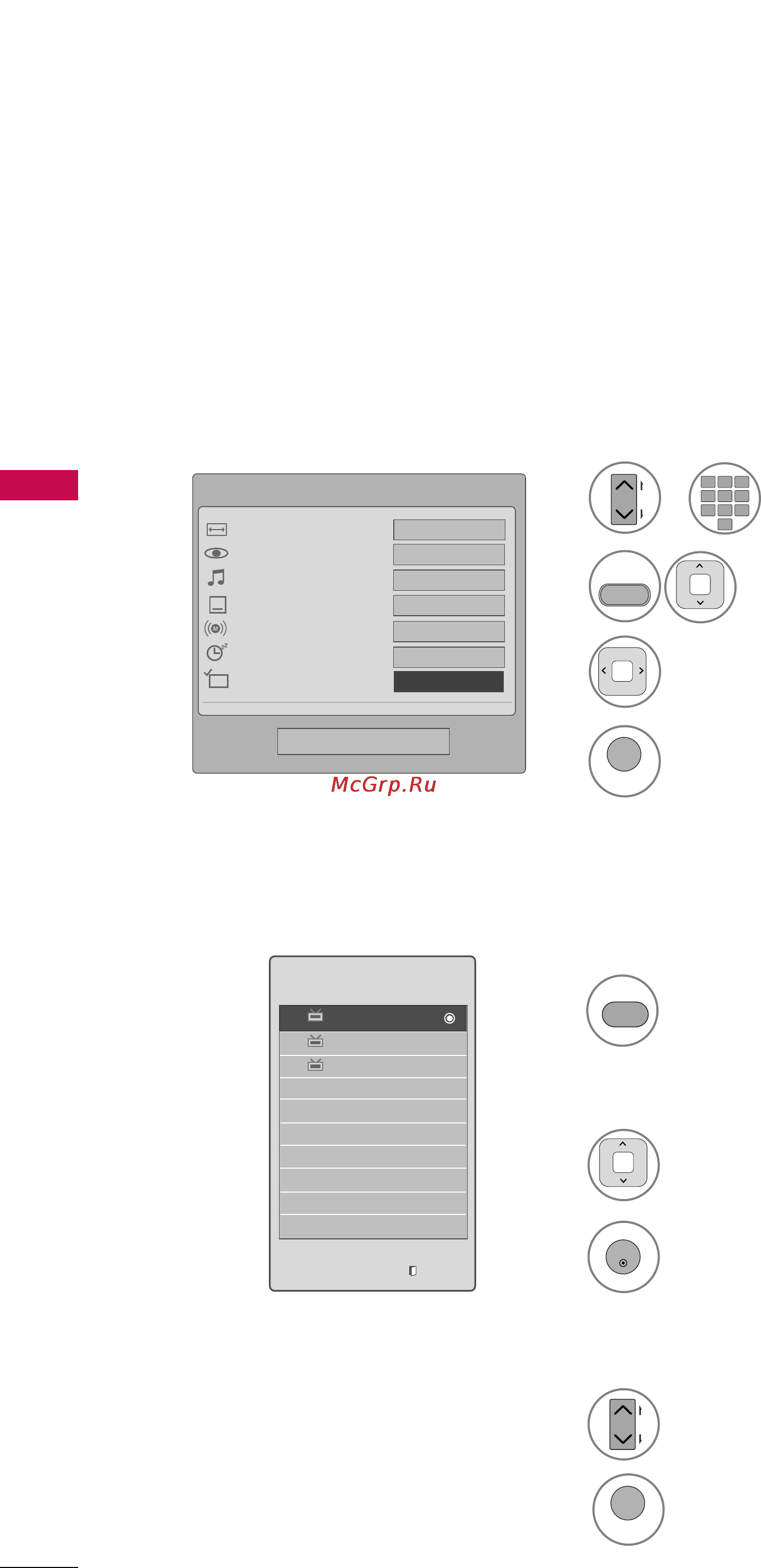 LG Z50PJ240 [42/94] Favorite channel setup