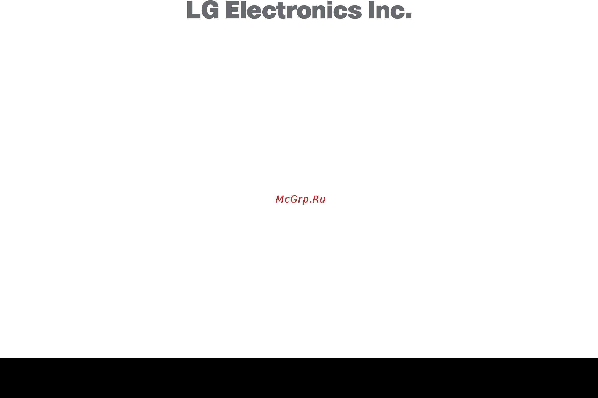 LG 42PT81 Инструкция по эксплуатации онлайн [122/122] 81082