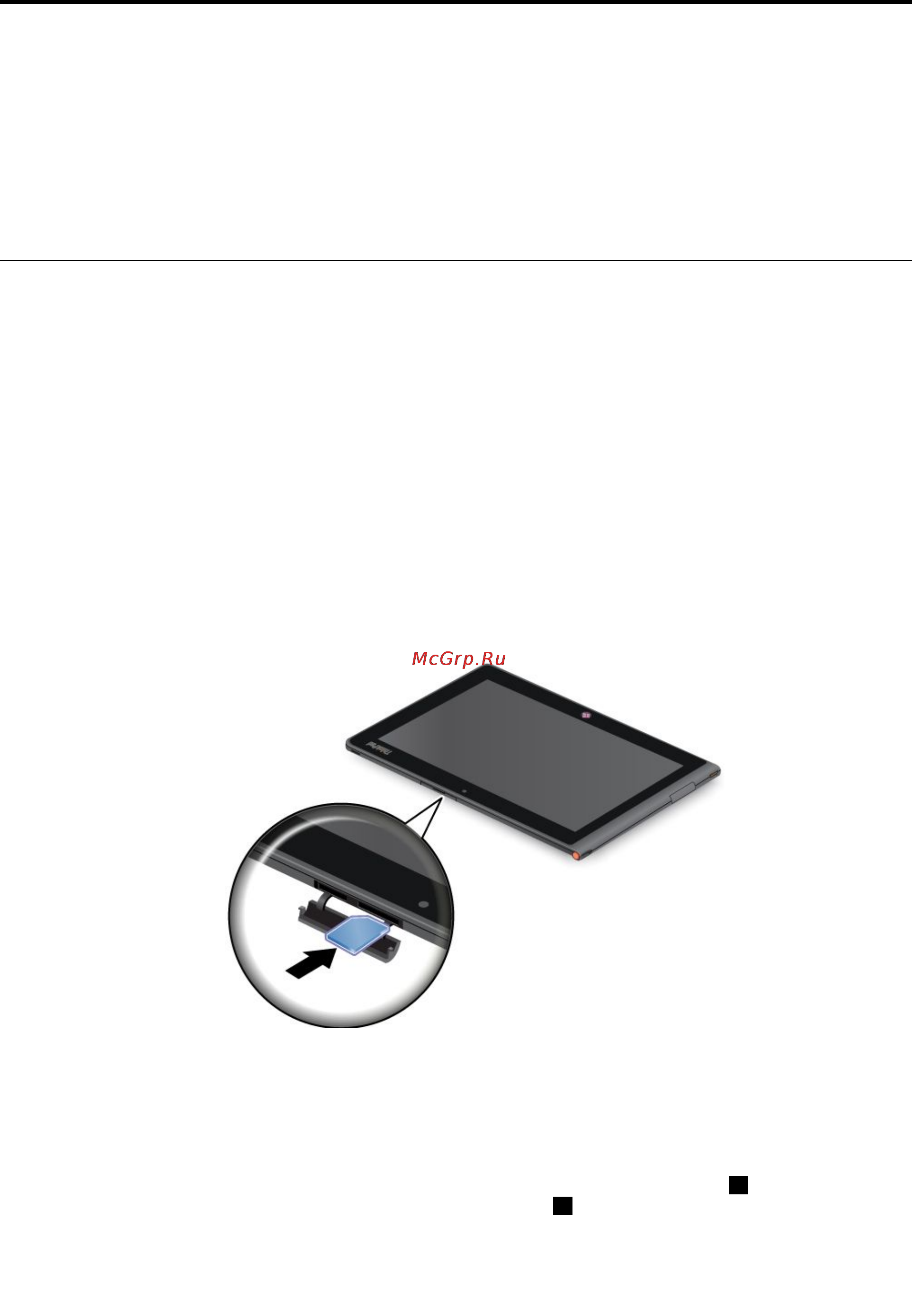 Lenovo ThinkPad Tablet 2 N3S4NRT [19/82] Установка платы sim