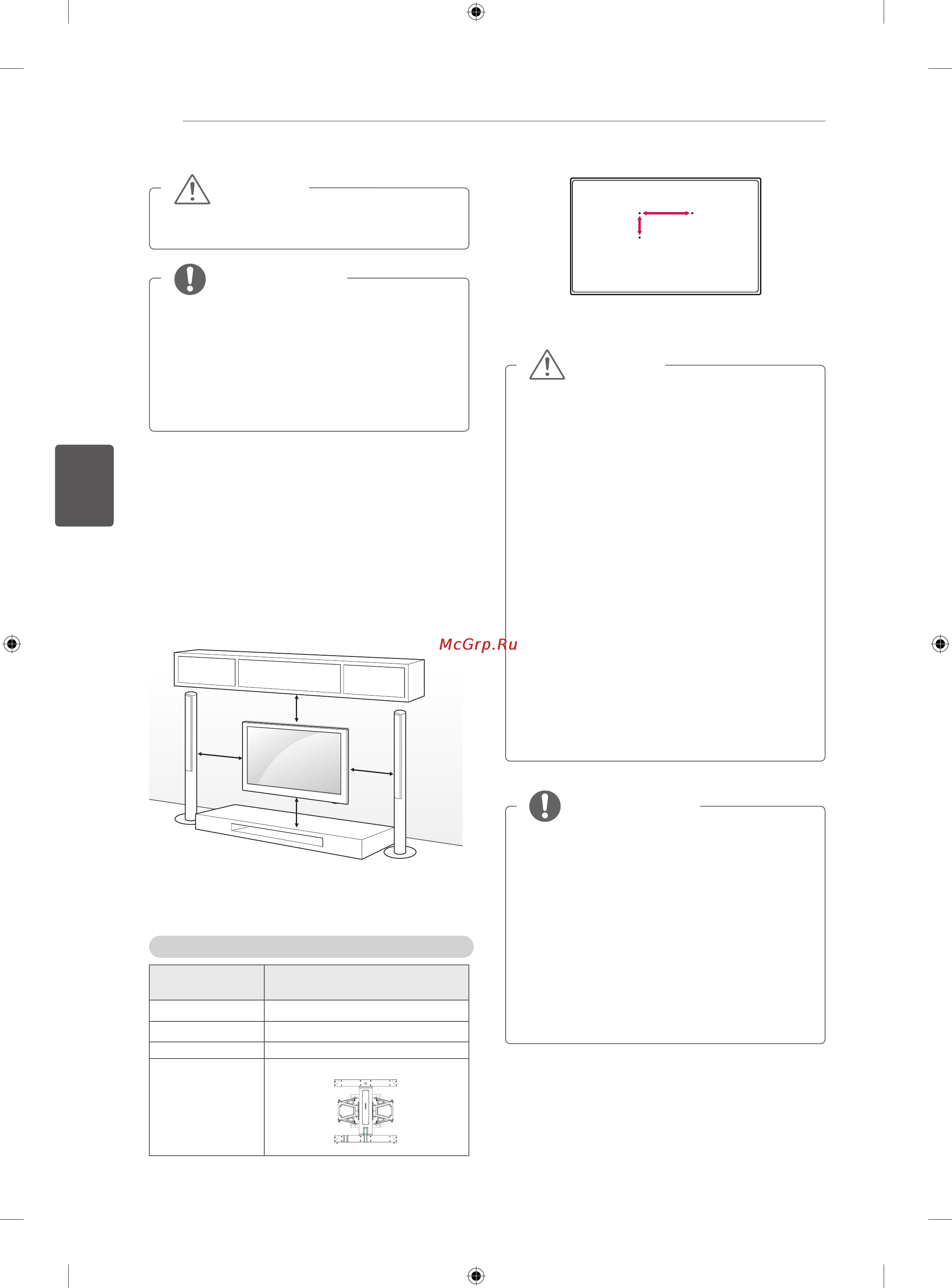 LG 50PN450D [100/156] Кріпленнядостіни