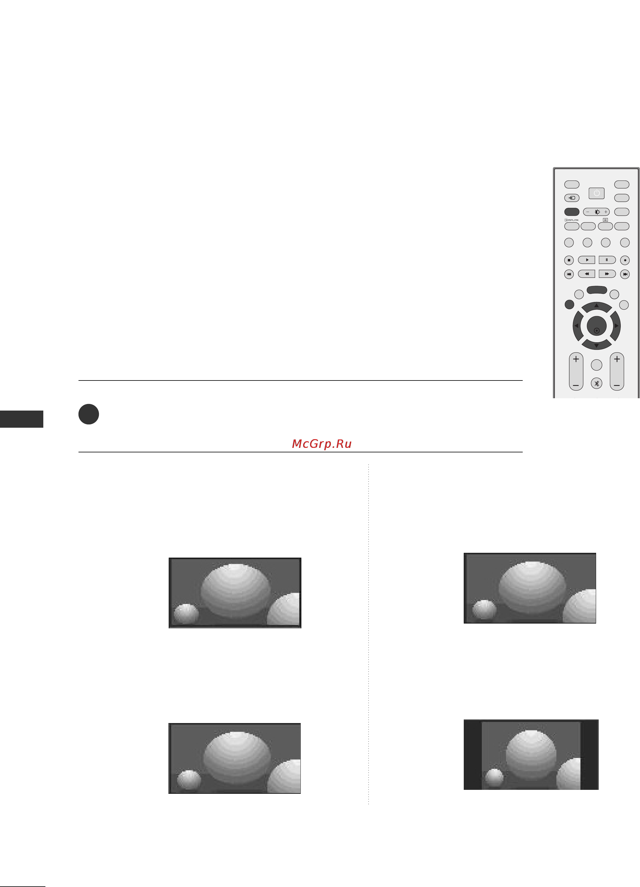 LG 50PC51 [48/84] Picture size aspect ratio control