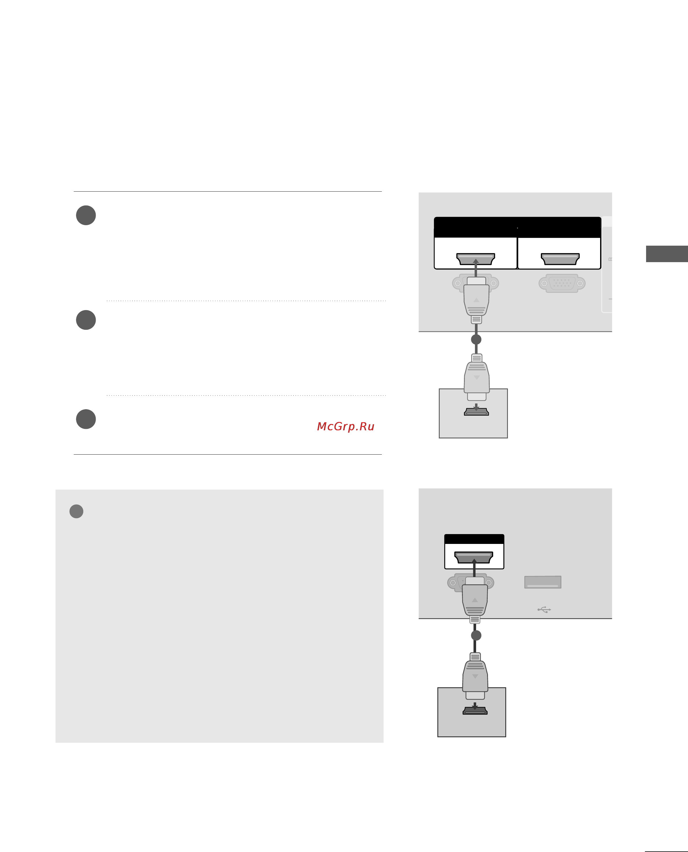 LG 42PQ30R [19/118] Connecting with a hdmi cable