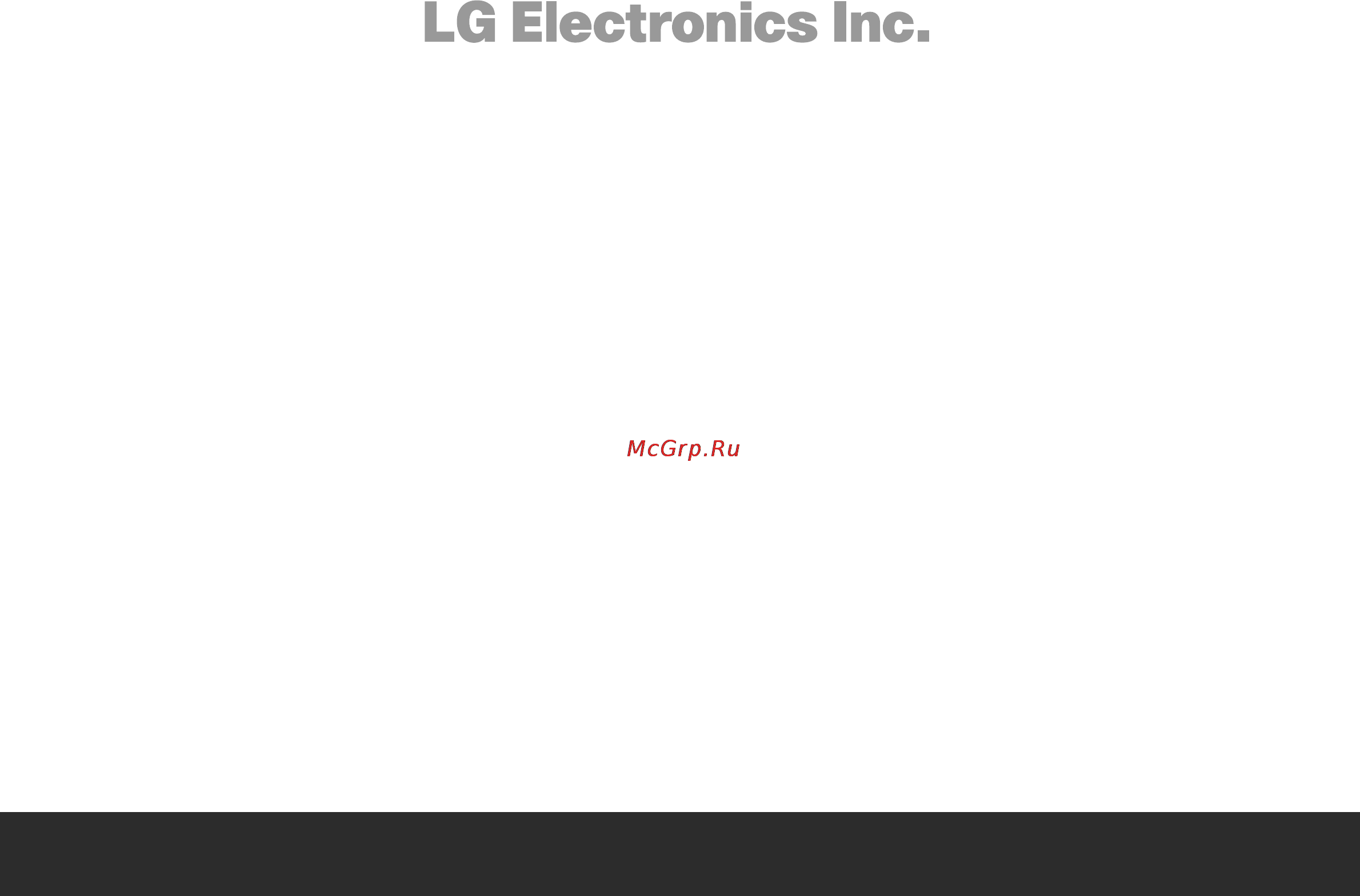 LG 42PC55 Инструкция по эксплуатации онлайн [120/120] 81156