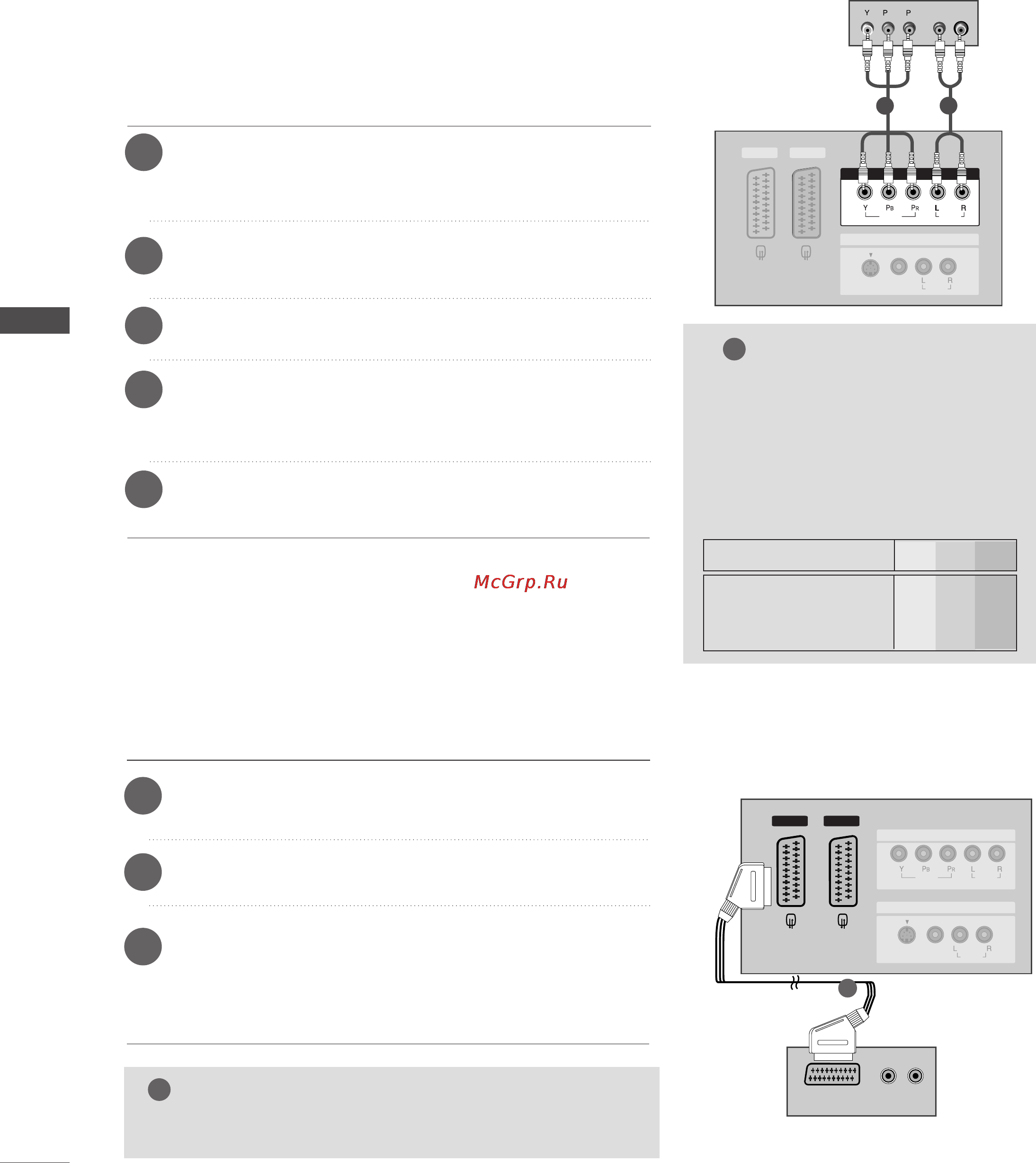 LG 42PC3RA [26/82] Подключение и настройка