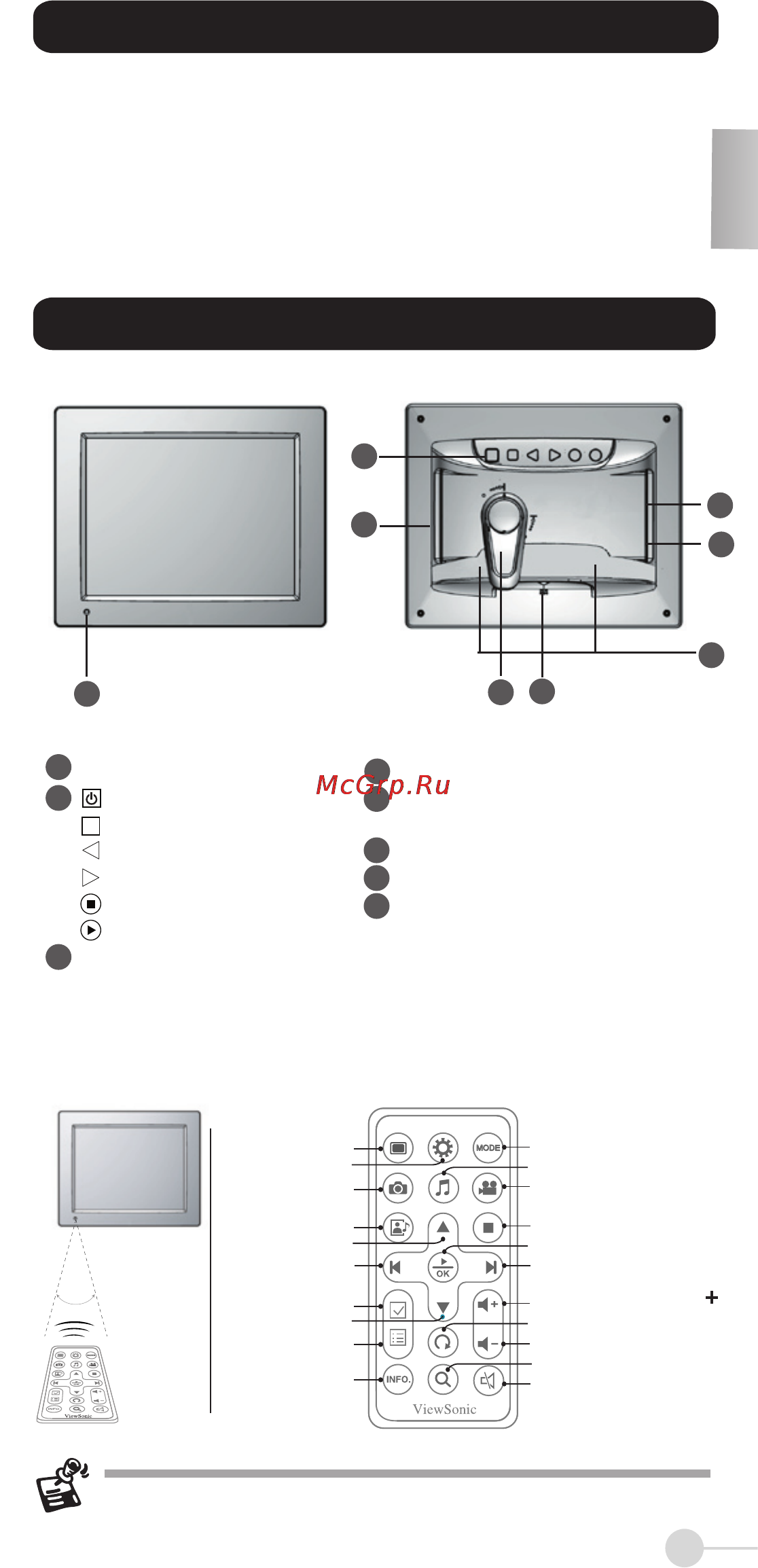 Viewsonic DPX704WH [5/12] Внешний вид