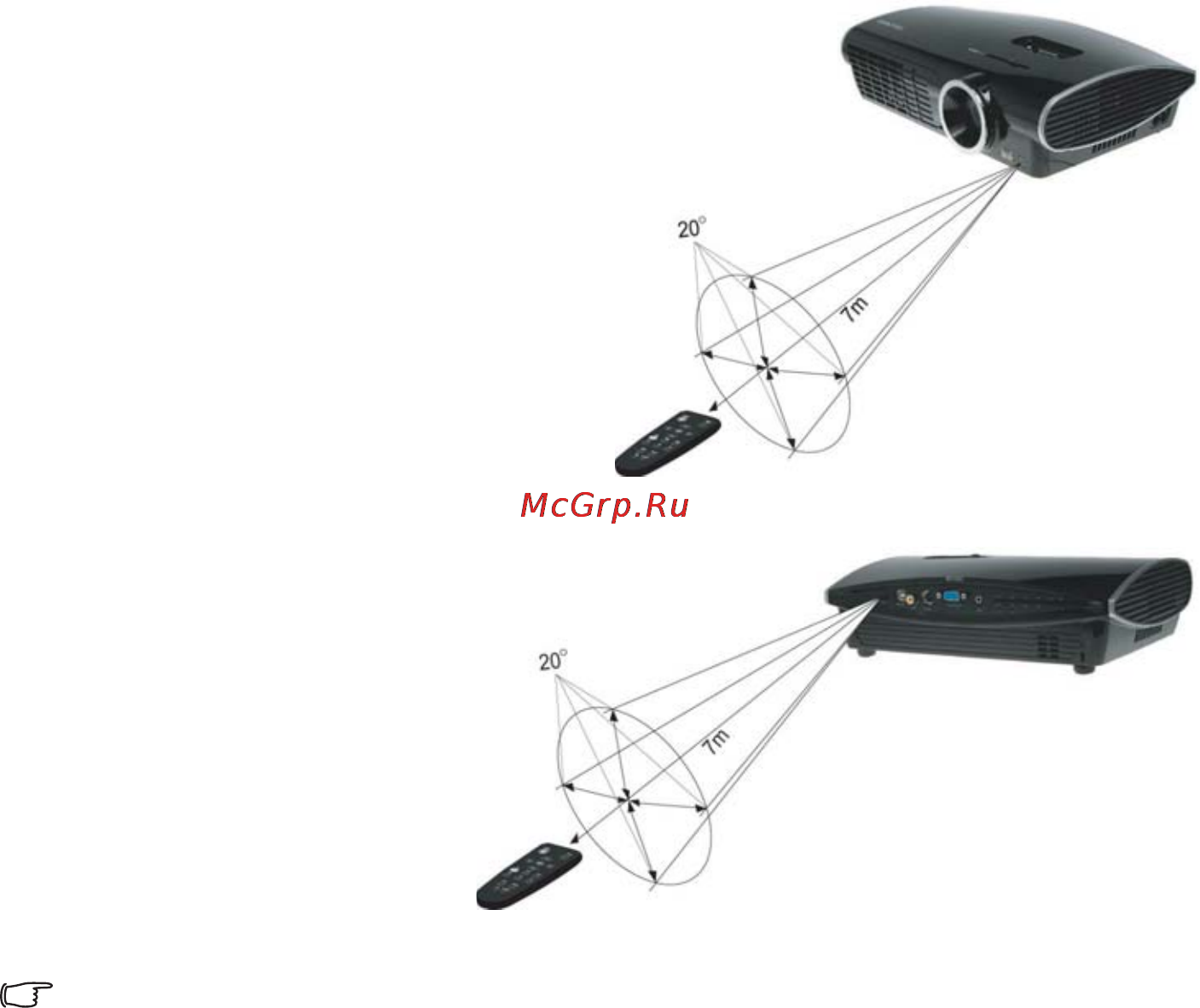 Viewsonic PJ258D [15/35] Использование пульта ду