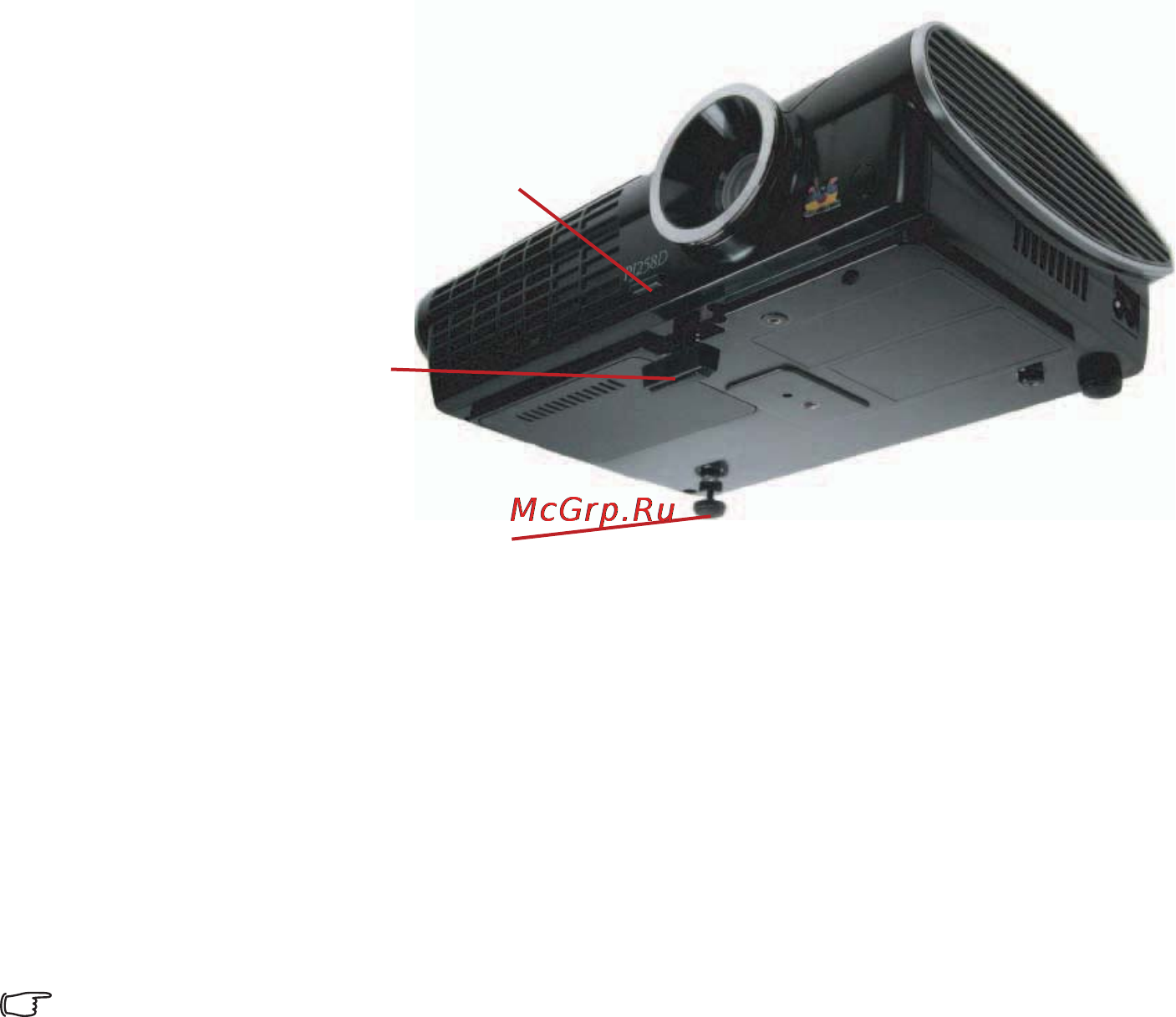 Viewsonic PJ258D [18/35] Настройка проектора