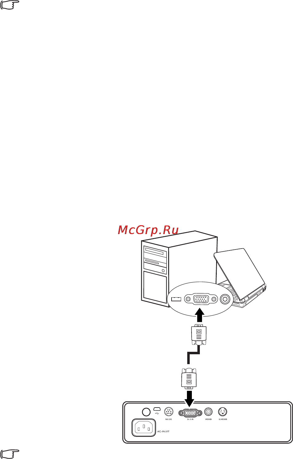 Viewsonic PJ503D [16/49] Подсоединение