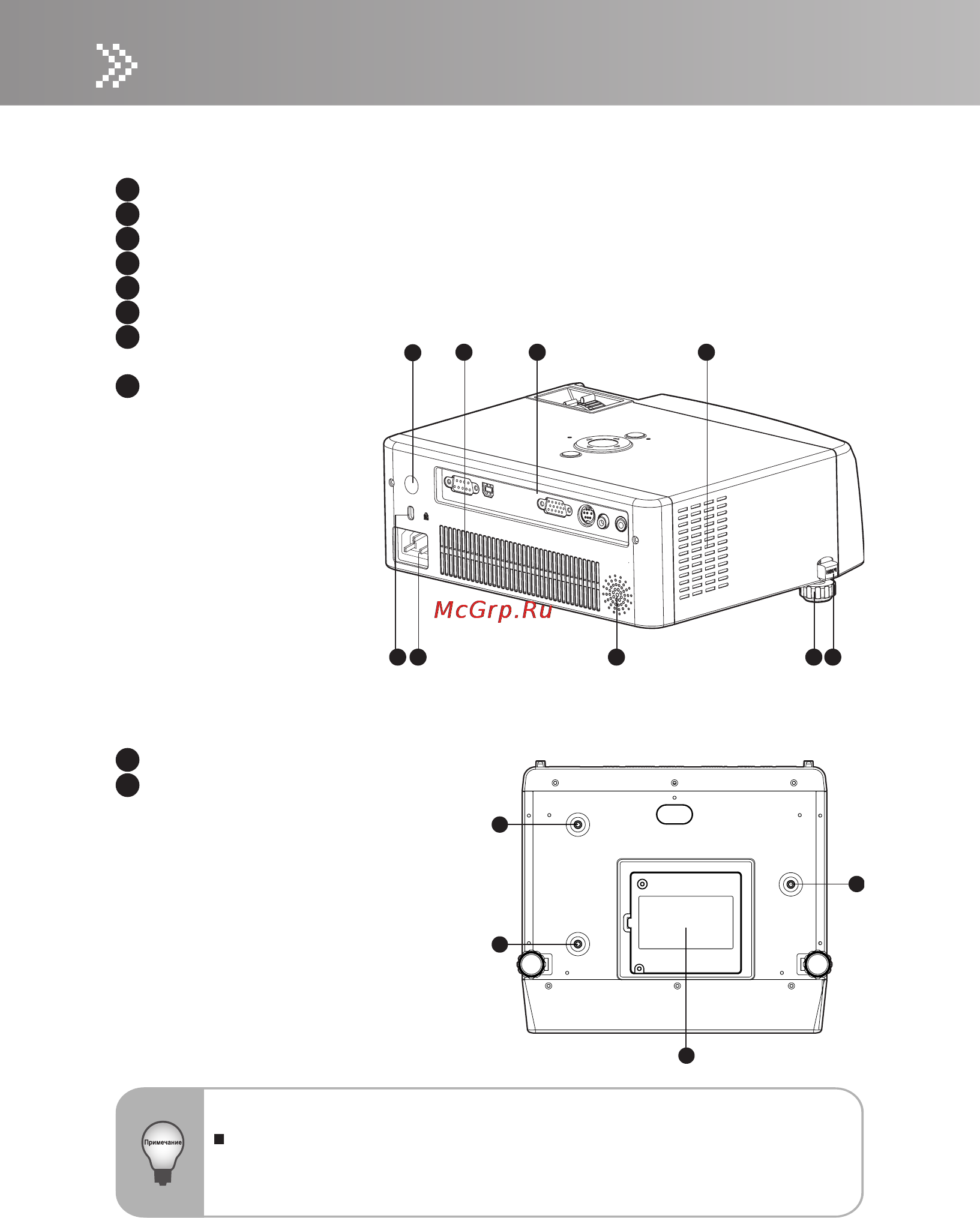 Viewsonic PJ556D [13/40] Руководство пользователя