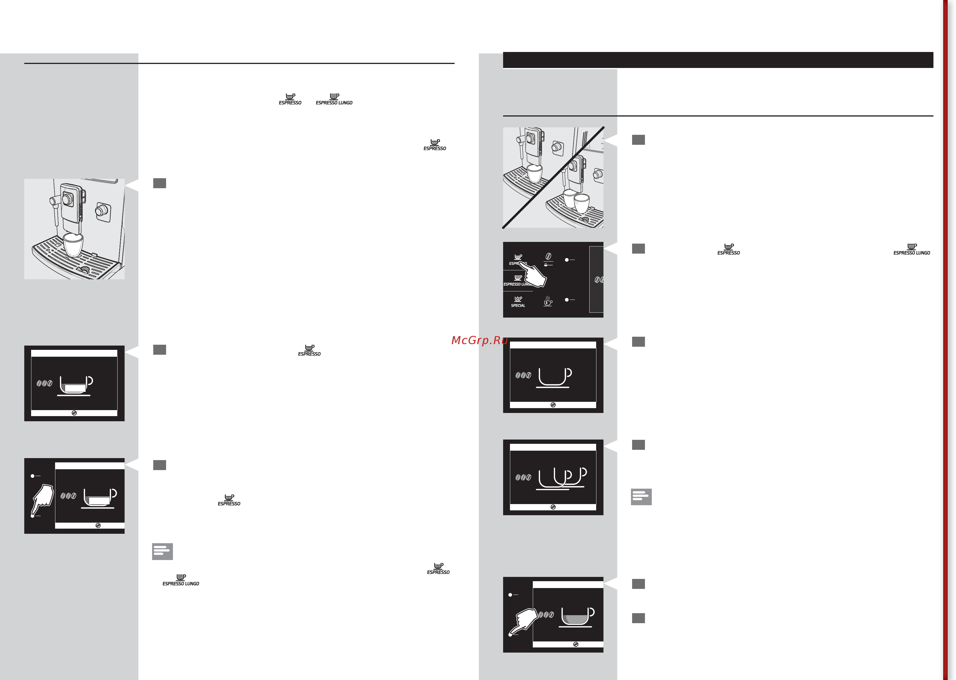 Philips Xelsis HD8953/09 [14/47] Regolazione lunghezza caffè in tazza