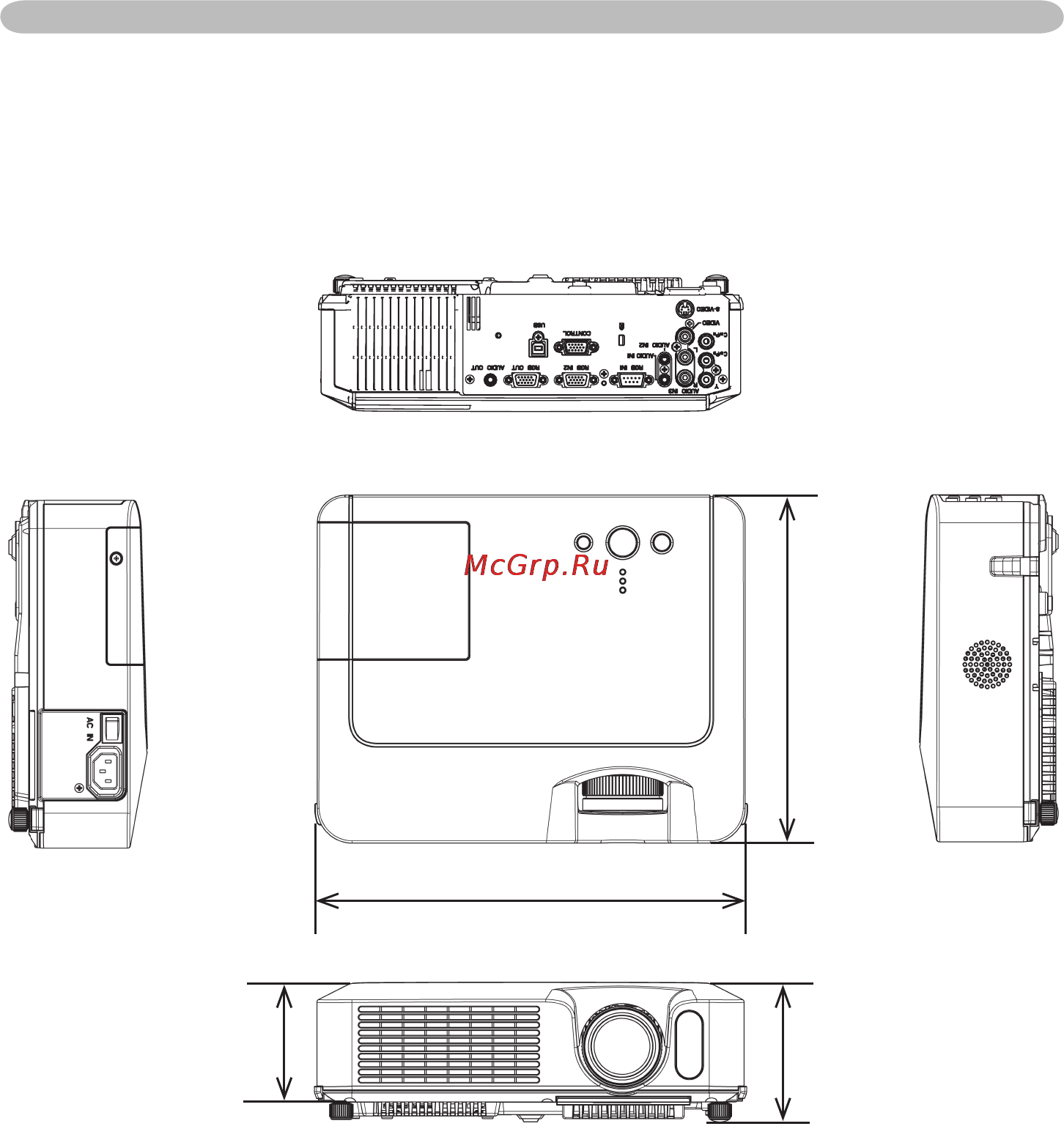 Viewsonic PJ658 [66/69] Технические требования продолжение