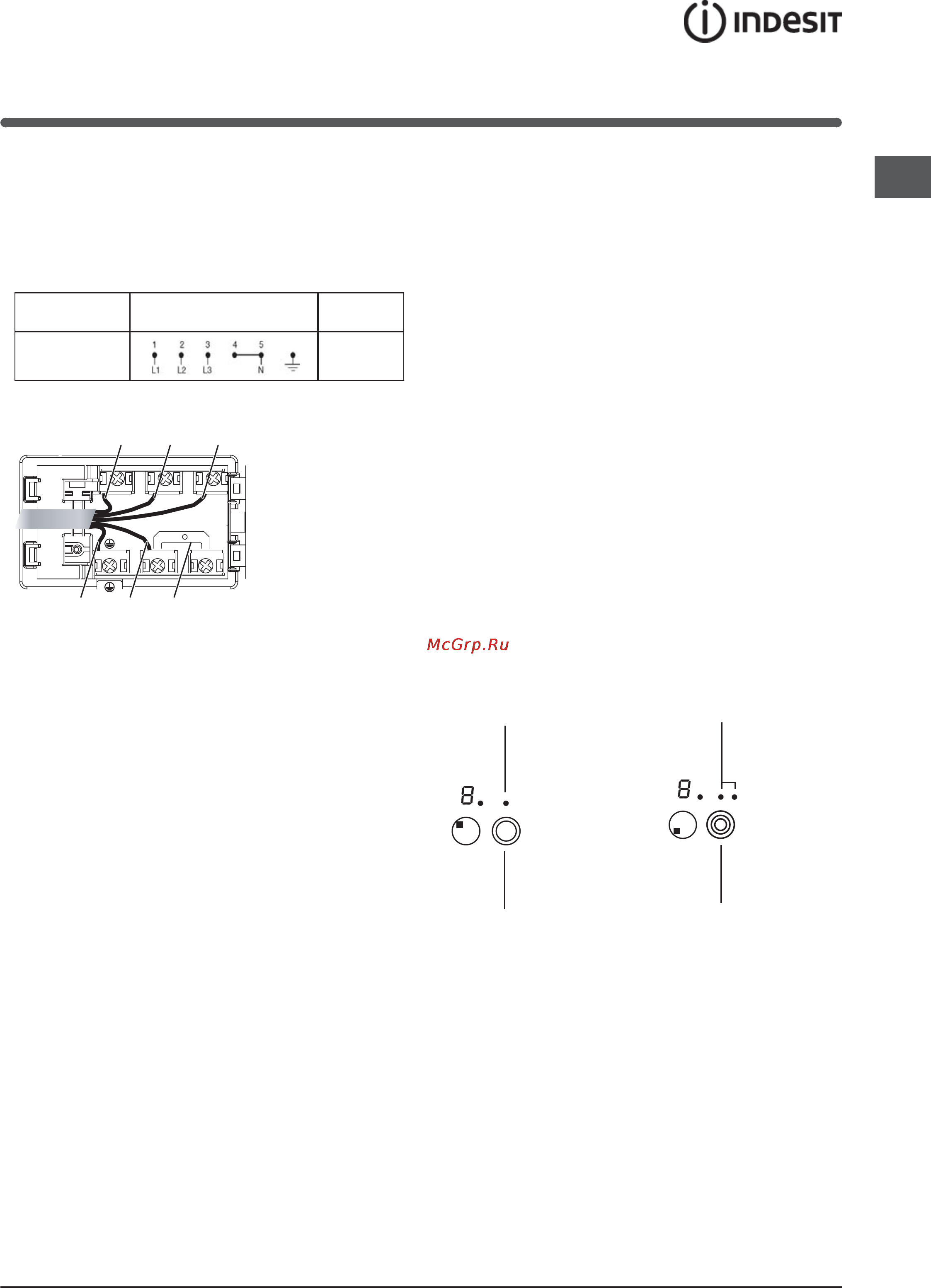 Indesit VRA 640C PT S [21/84] Foyers extensibles