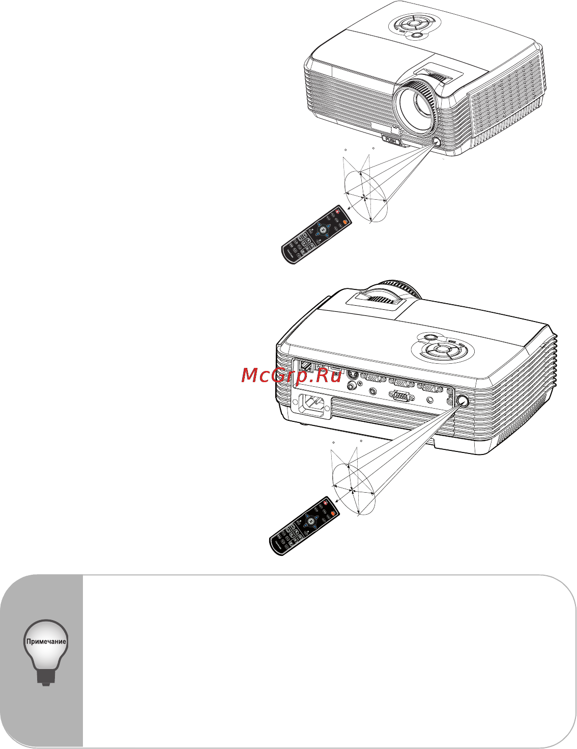 Viewsonic PJD6531W [16/57] Èñïîëüçîâàíèå ïóëüòà äèñòàíöèîííîãî óï²àâëåíèø