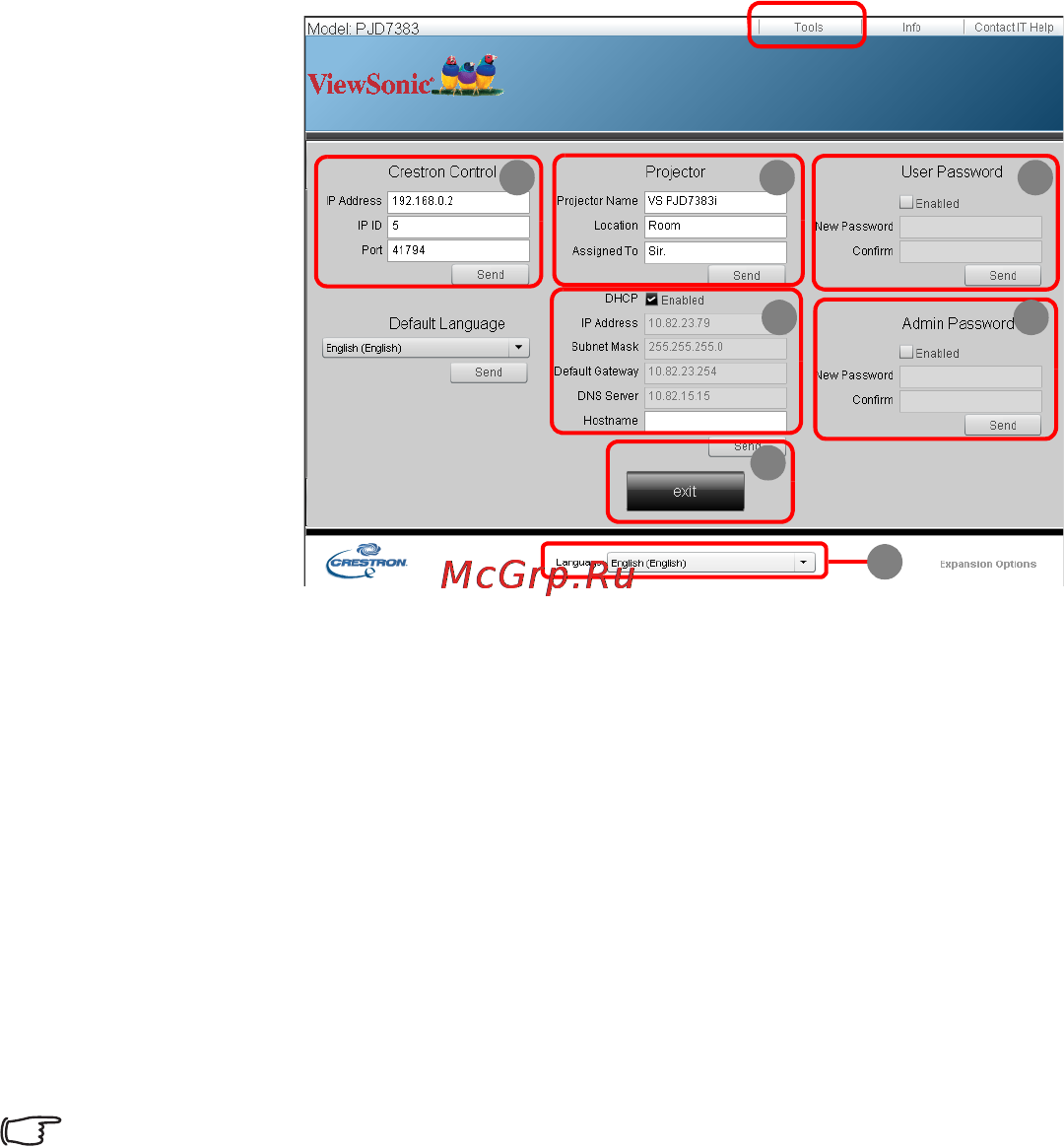 Viewsonic PJD7383I Инструкция по эксплуатации онлайн [52/101] 81331