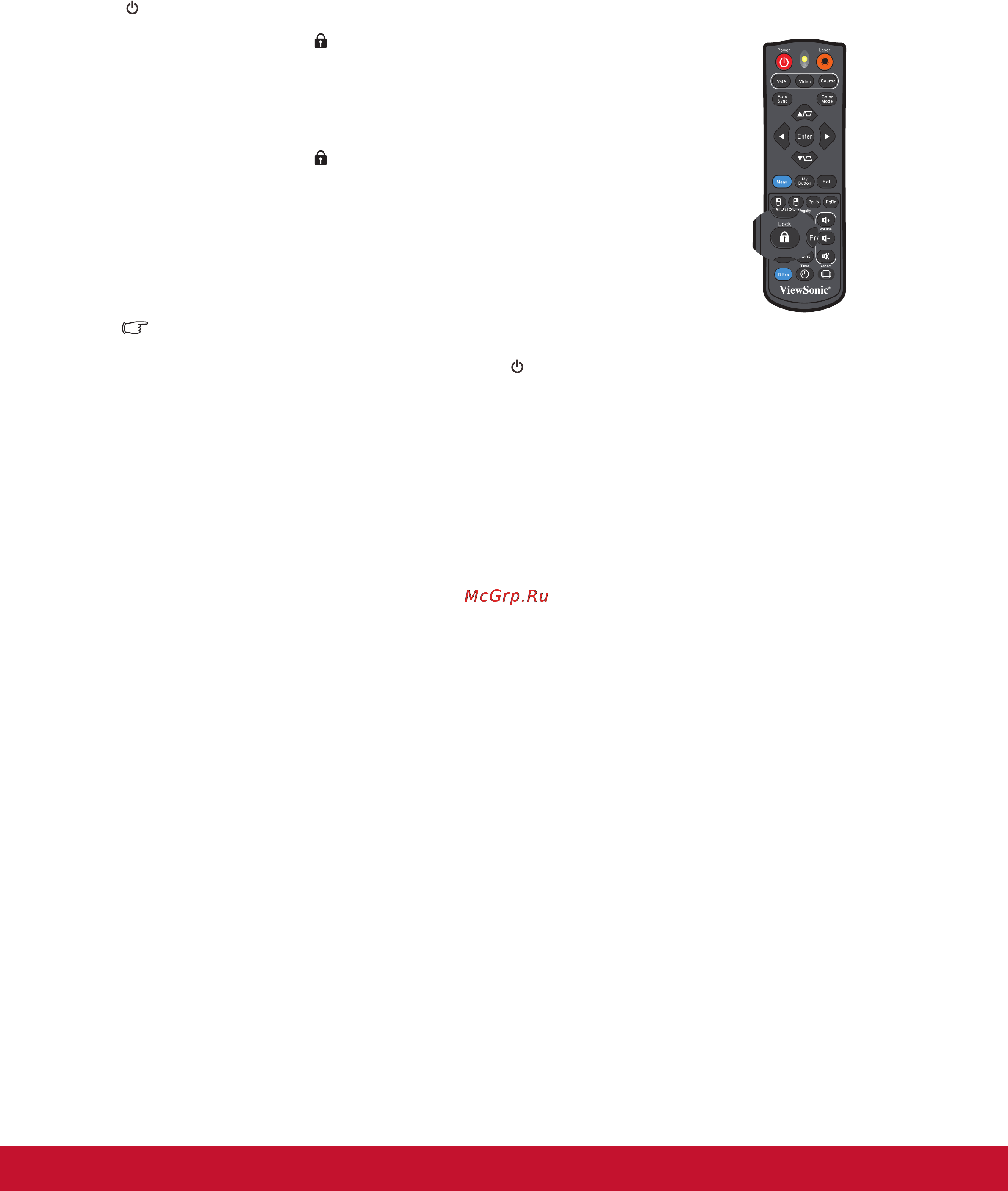 Viewsonic PJD7533W [31/84] Êíîïêè óï²àâëåíèˇ áëîêè²îâêîé