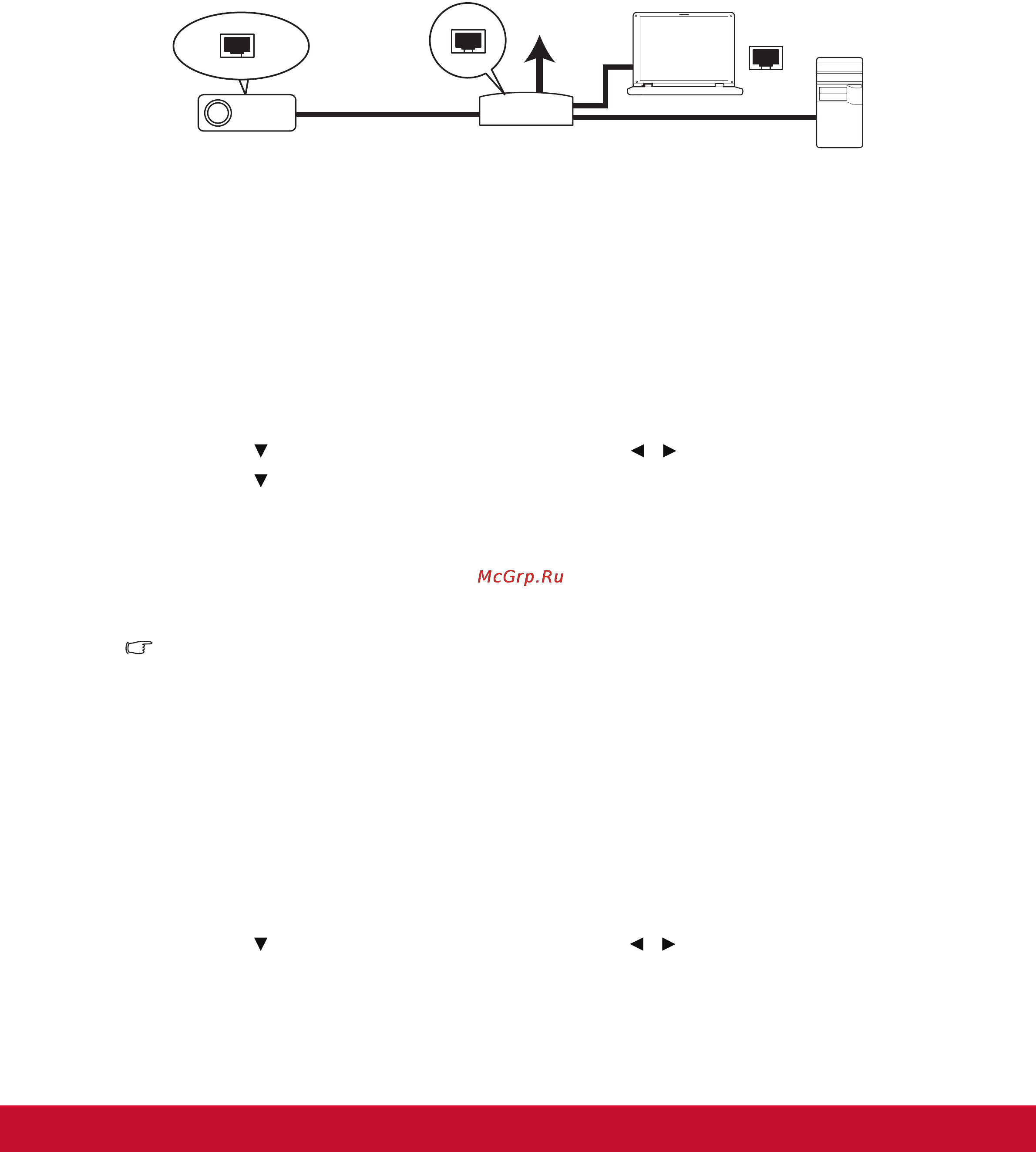 Viewsonic SD-A225 [46/84] Óï²àâëåíèå ï²îåêòî²îì ïî ëîêàëüíîé ñåòè