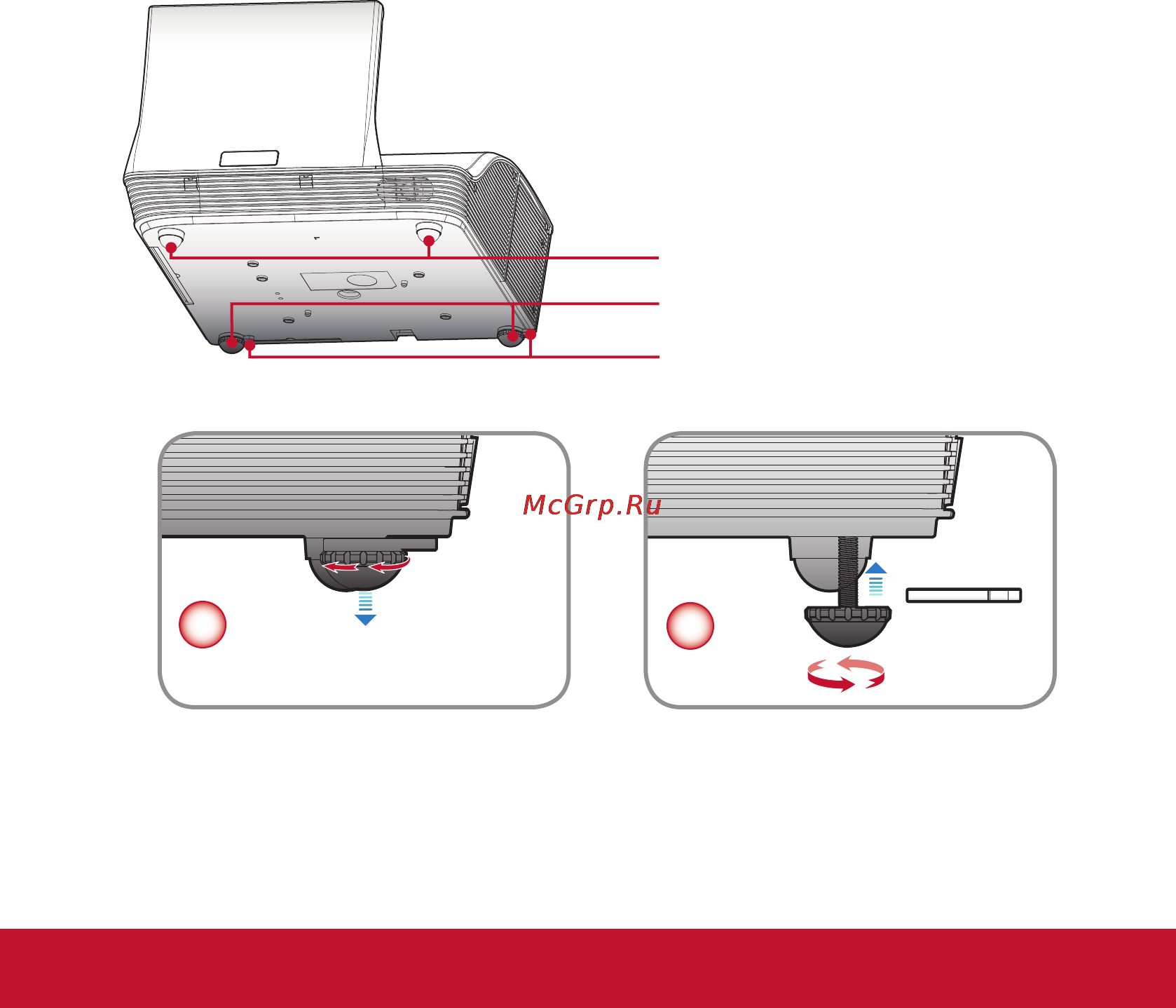 Viewsonic PJD8653WS [17/66] Настройка проецируемого изображения