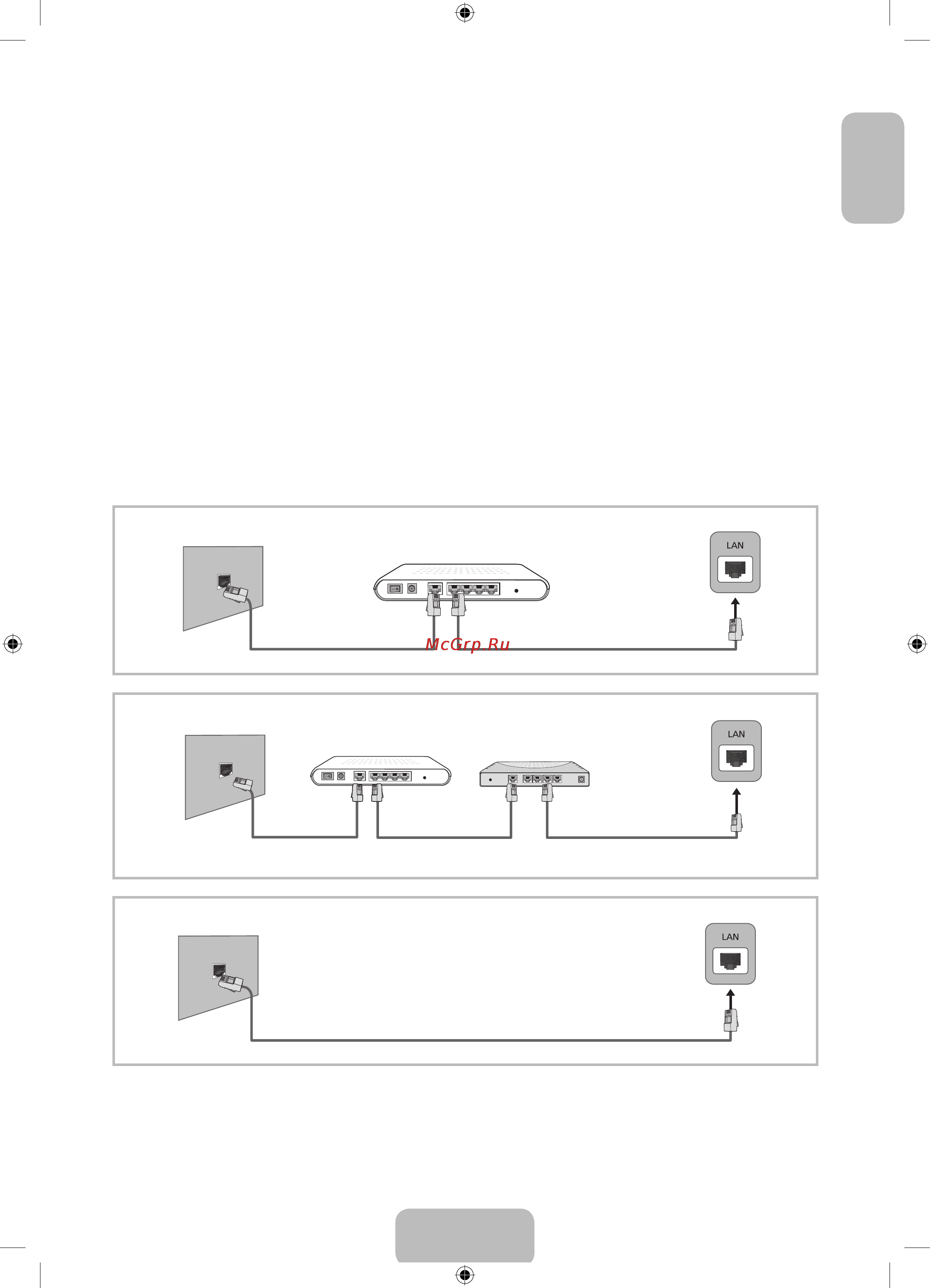 Samsung UE40F6200AK [11/77] Network connection wired