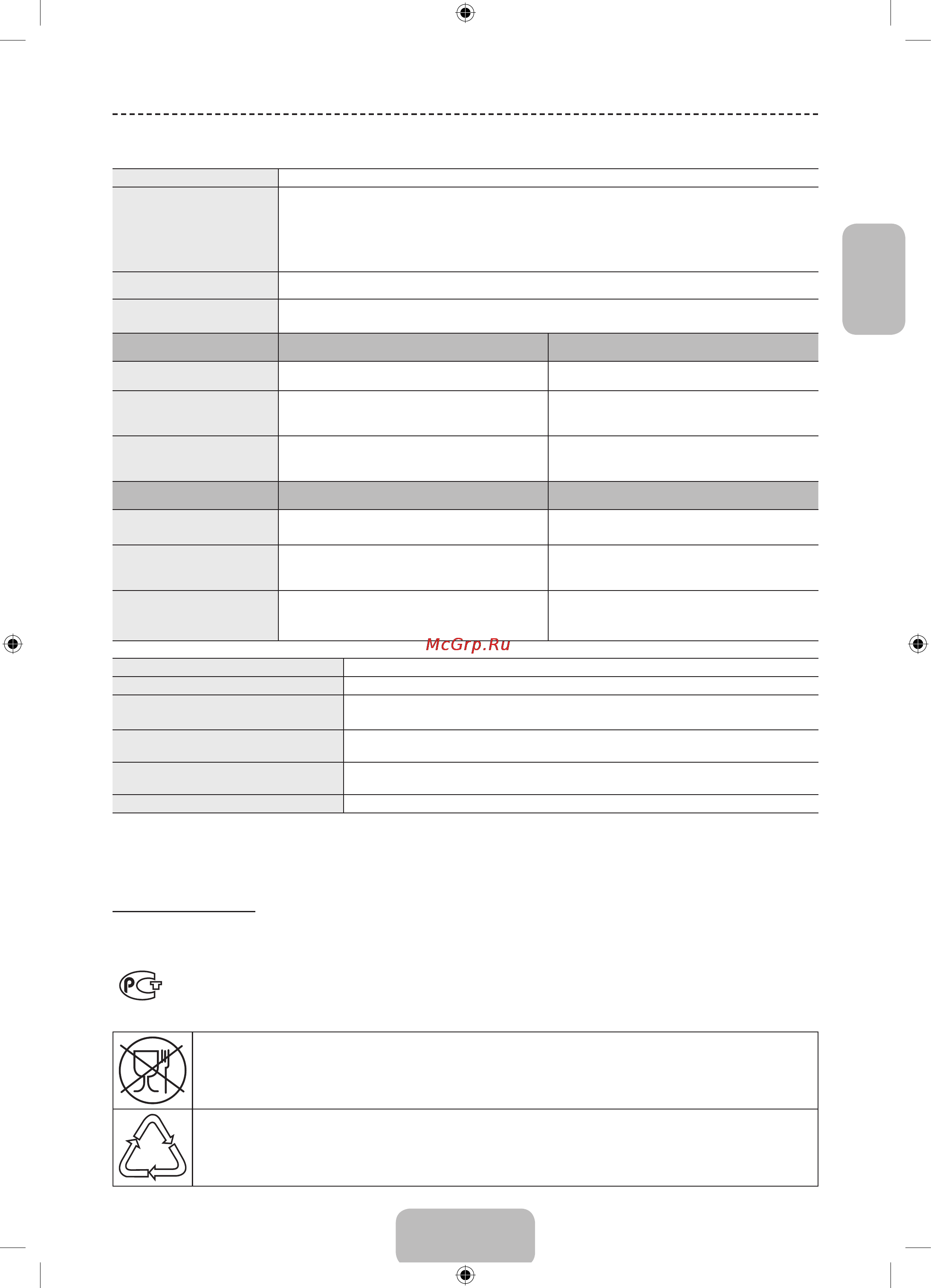 Samsung UE32F6200AK [38/77] Технические характеристики тв