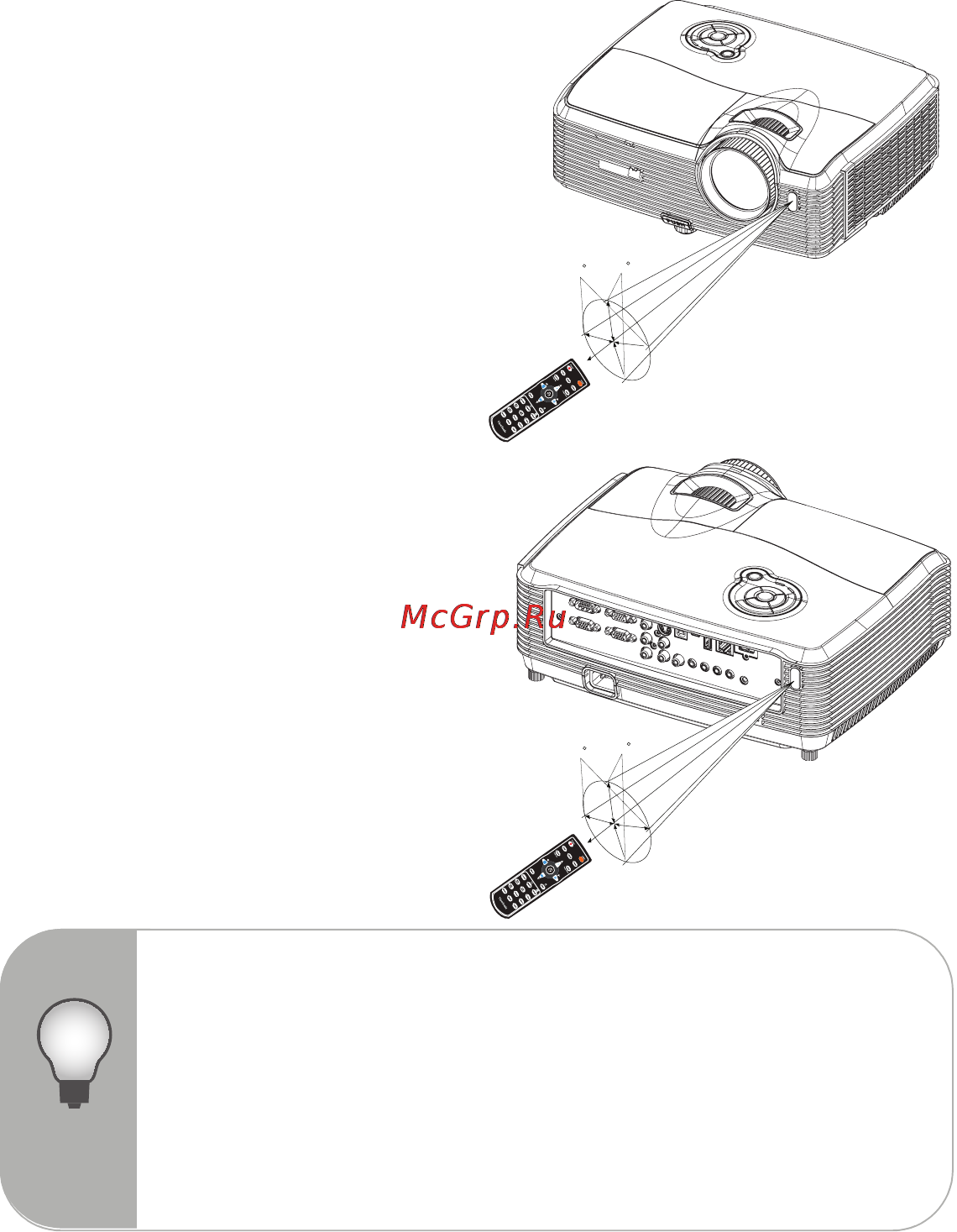 Viewsonic PRO8450W [21/80] Использование пульта дистанционного управления