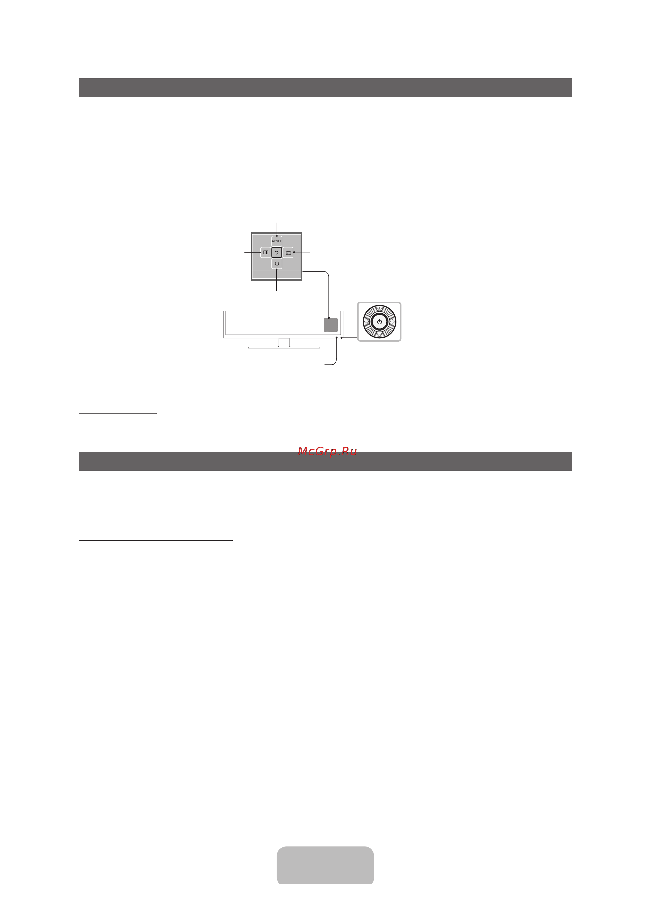 Samsung UE19F4000AW [42/73] Користування контролером кнопка на панелі