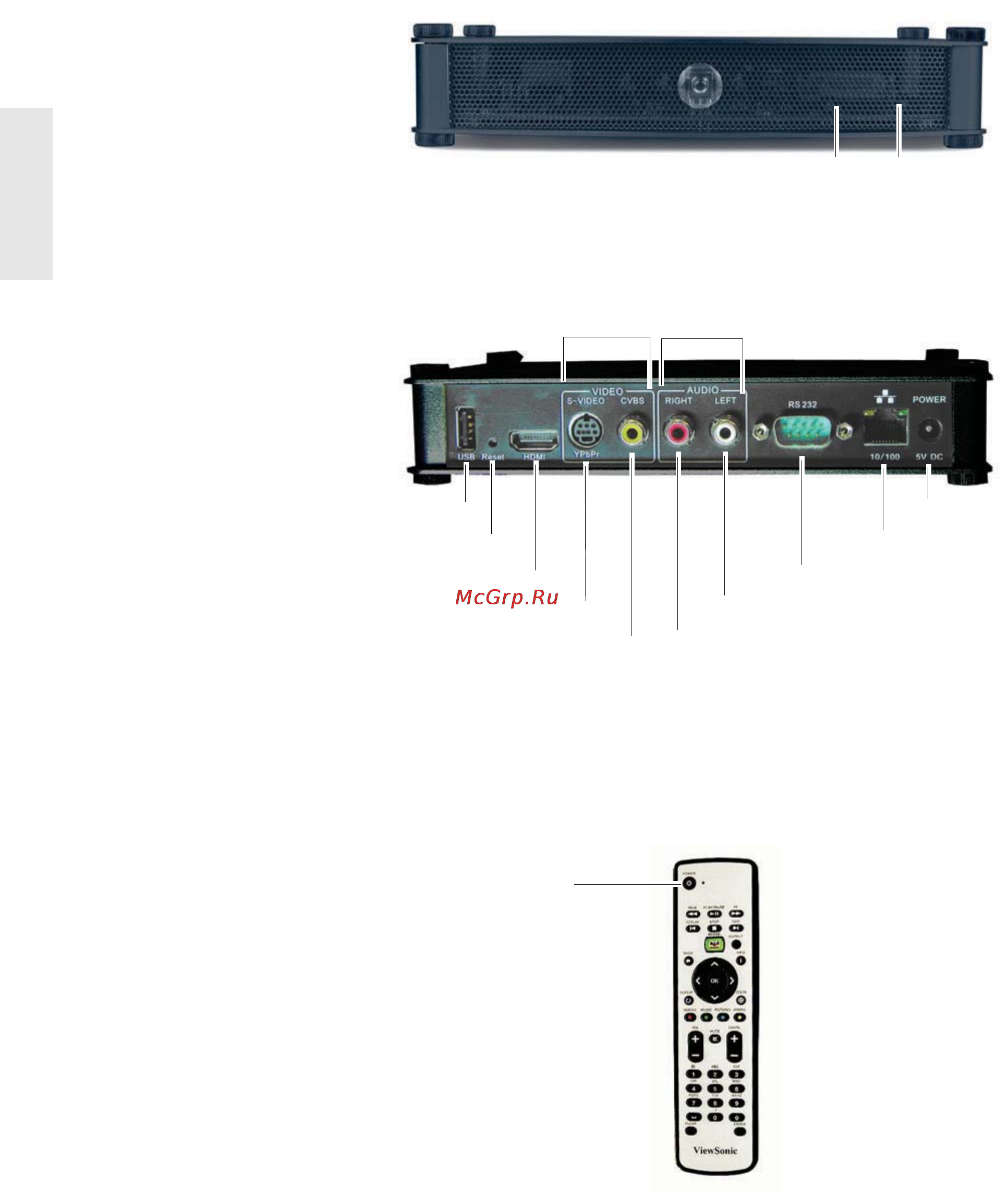 Viewsonic NMP-530 [10/48] Ontrol