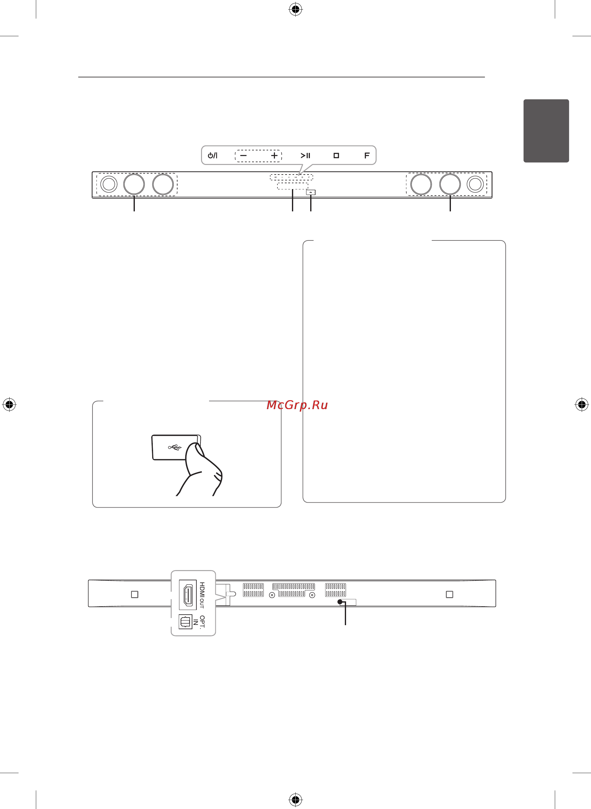 LG 0 NB3630A [7/44] Задняя панель