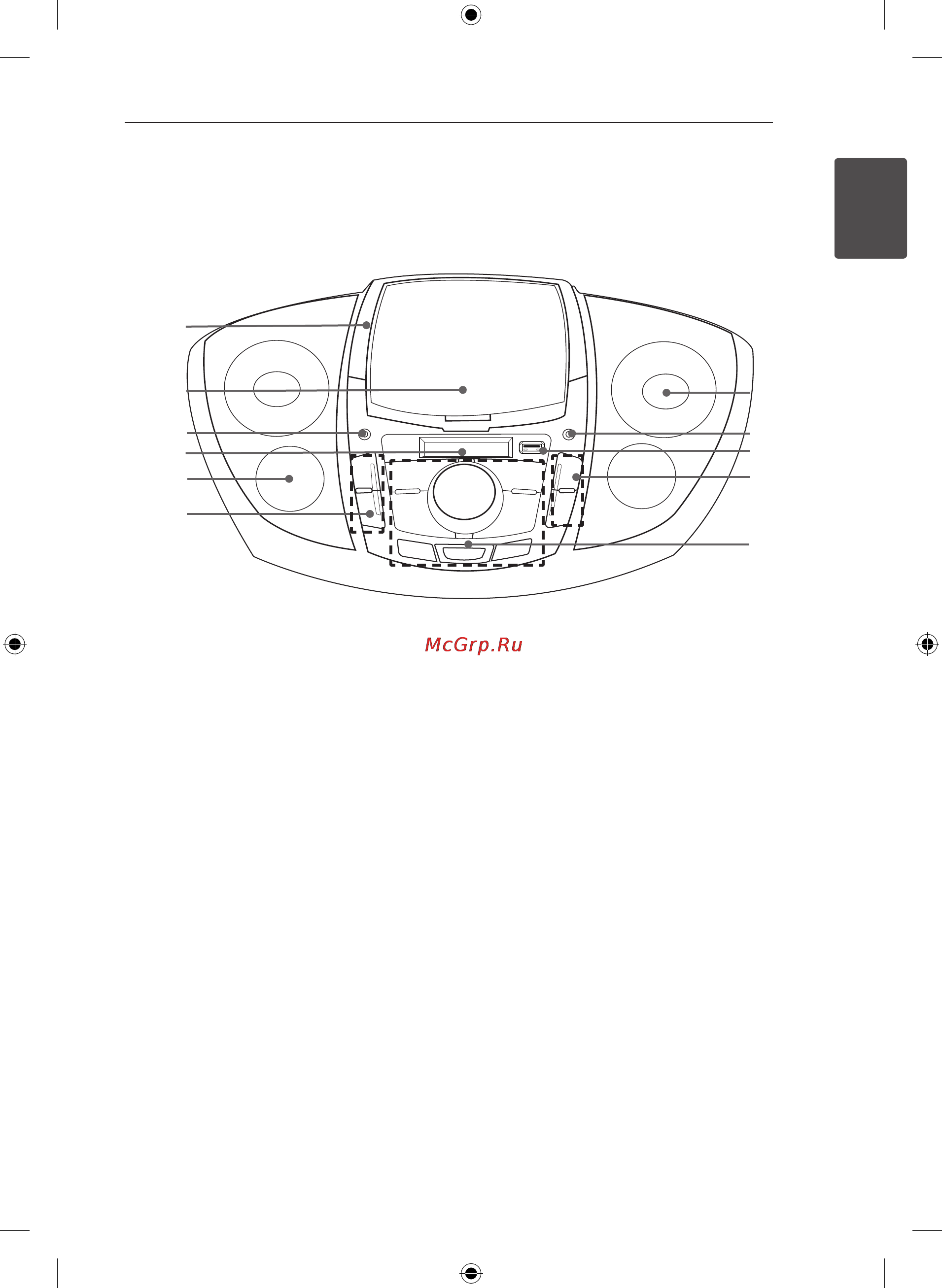 LG SB36 [7/18] Передняя панель