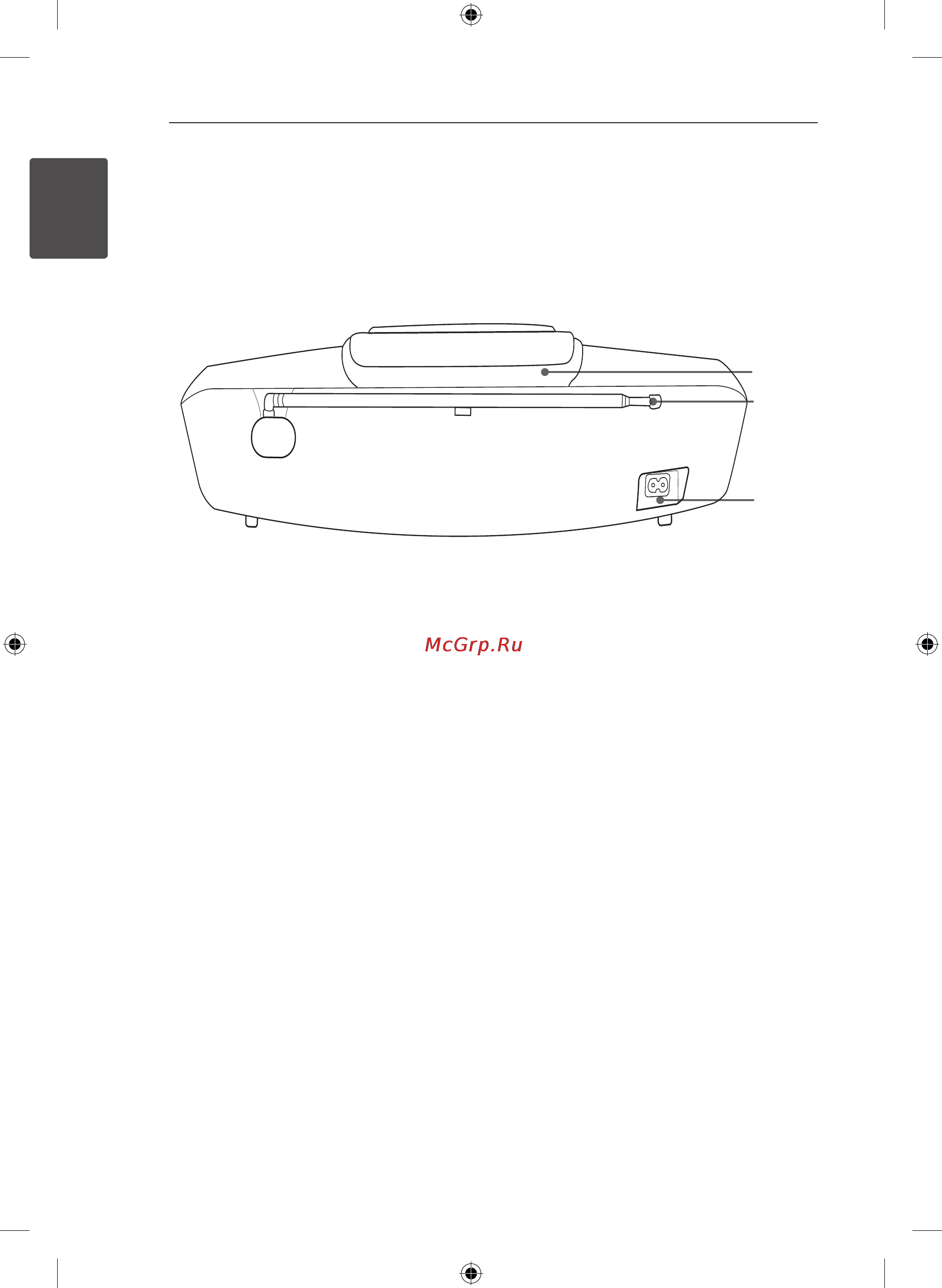 LG SB36 [8/18] Задняя панель