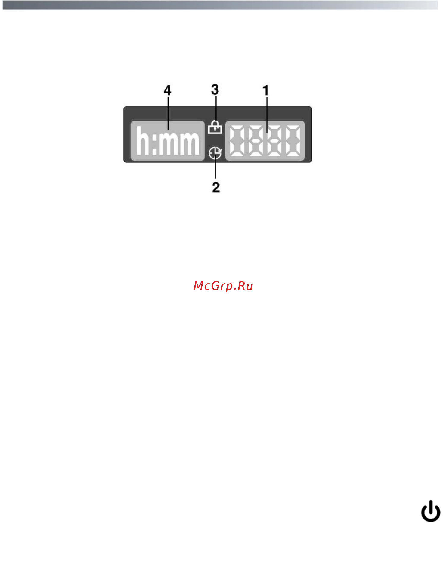 Candy GC4 1052 D [17/36] Цифровой дисплей
