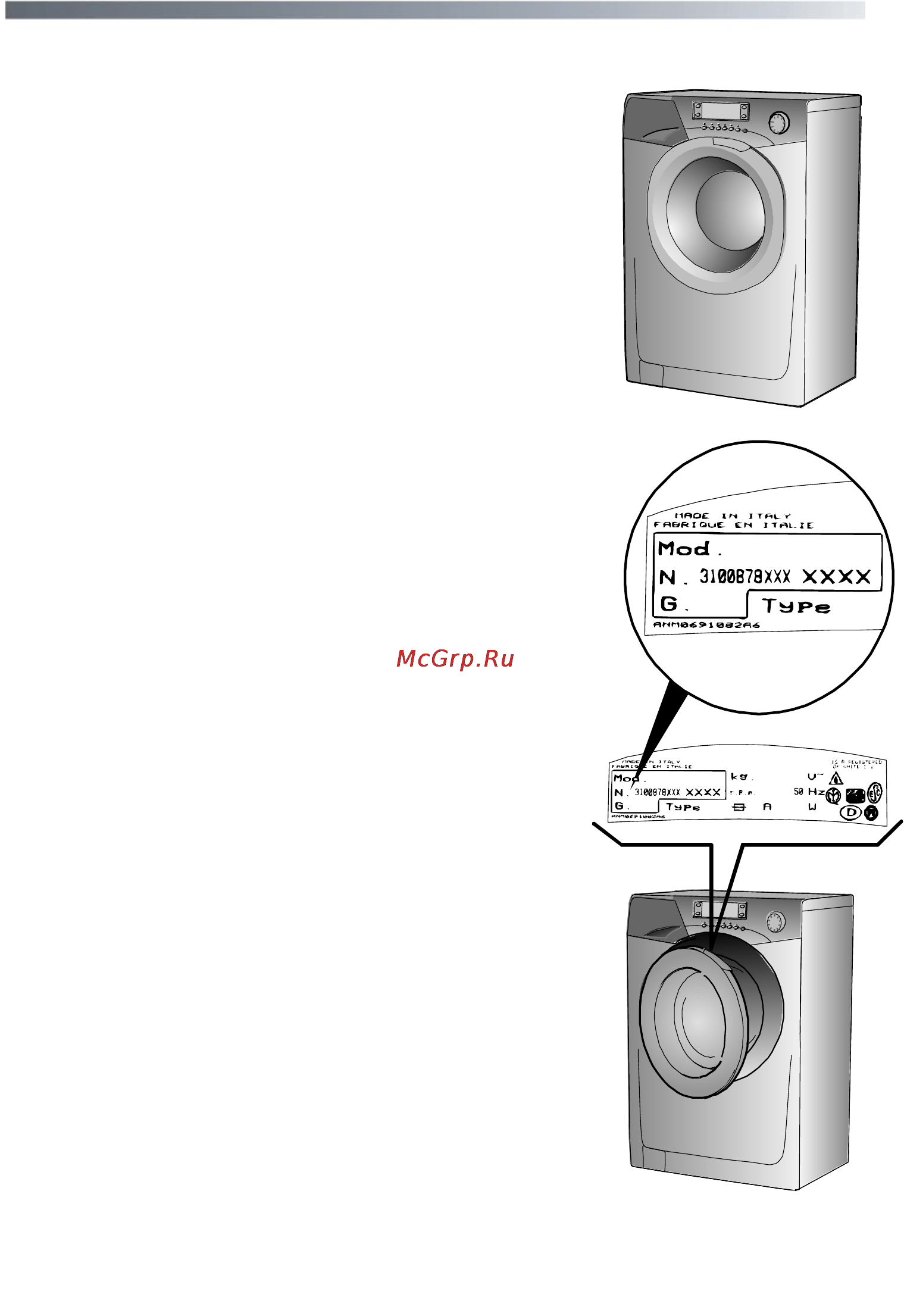 Candy GOYE 105 LC [3/40] Поздравляе