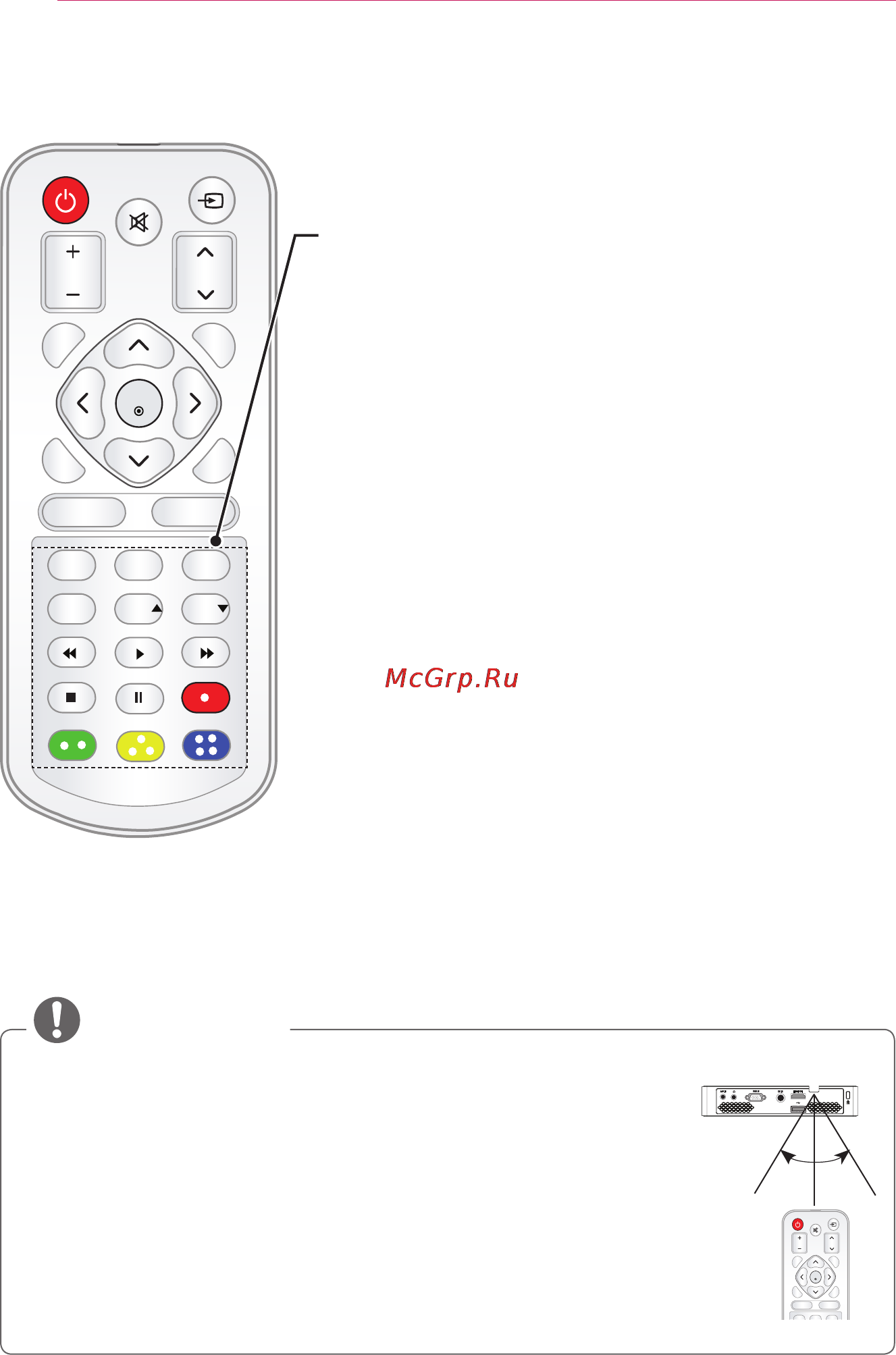 LG PB62G [18/60] Примечание