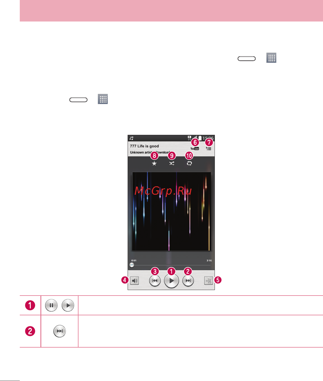 LG LGD405 [174/412] Мультимедія