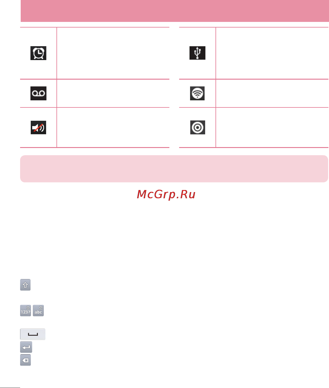 LG LGE612 Optimus L5 [44/464] Экранная клавиатура