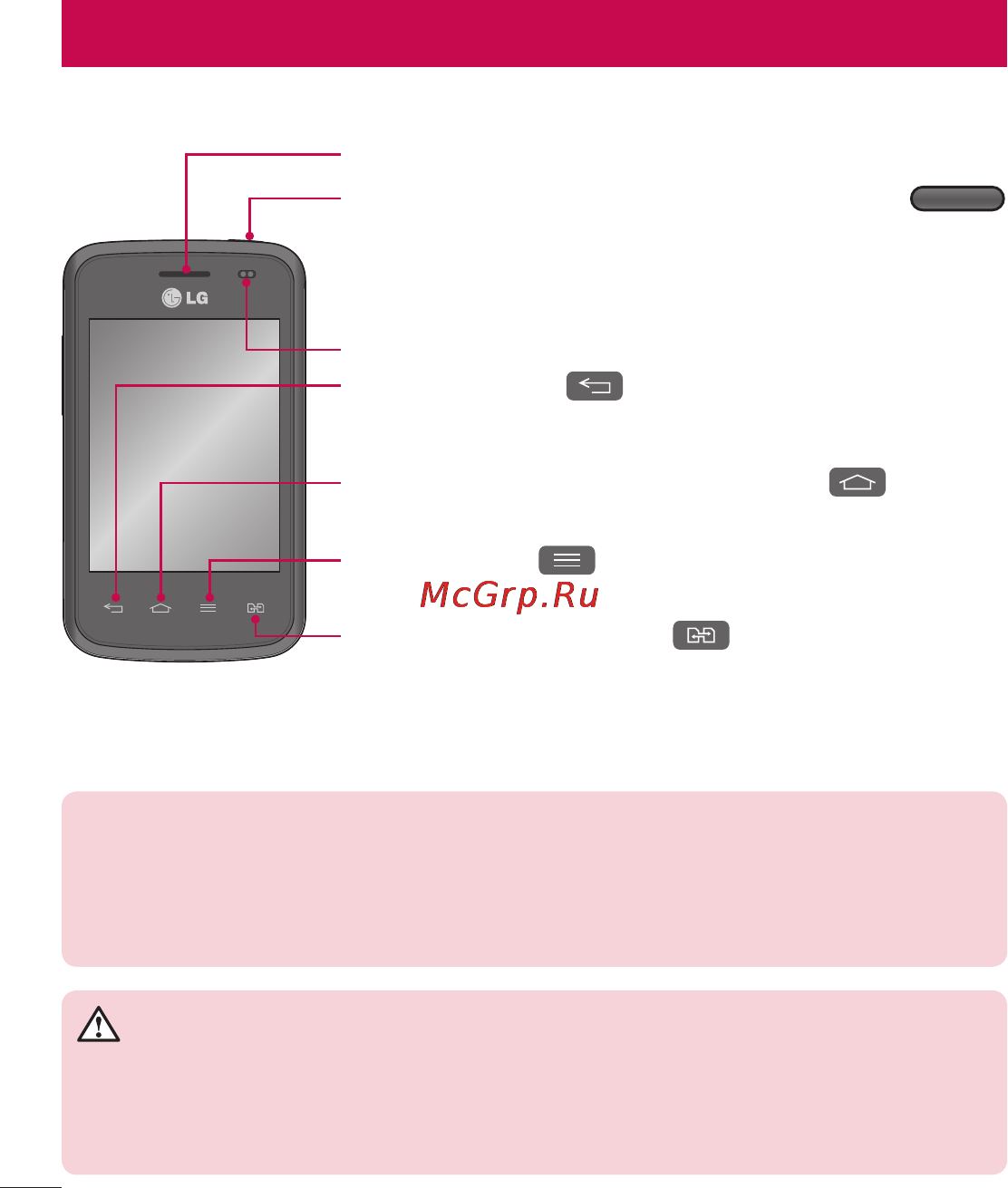 LG E420 Optimus L1 II Dual [146/272] Ознайомлення з телефоном