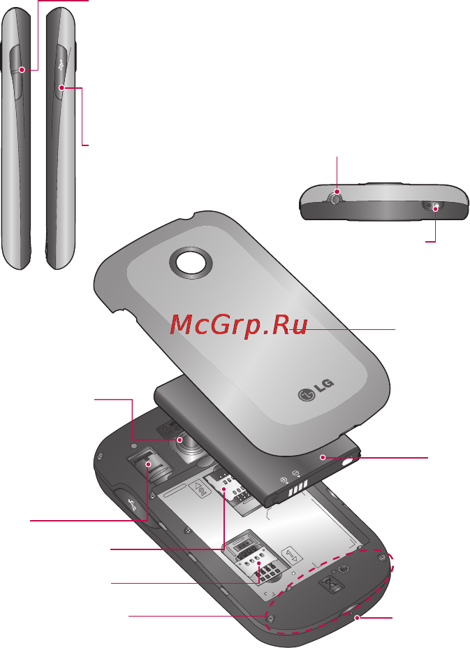 LG LGP698 Optimus Link Dual Инструкция по эксплуатации онлайн [245/260] 81754