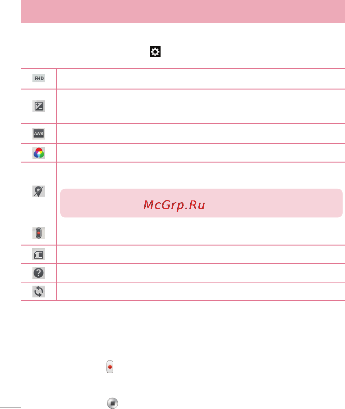 LG LGD618 G2 mini [166/424] Відеокамера