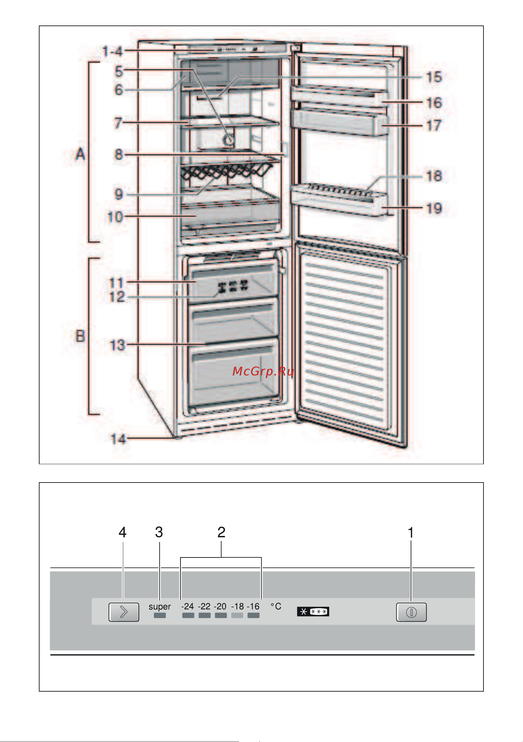 Bosch NoFrost KGN39VI11R Инструкция по эксплуатации онлайн [23/25] 81774