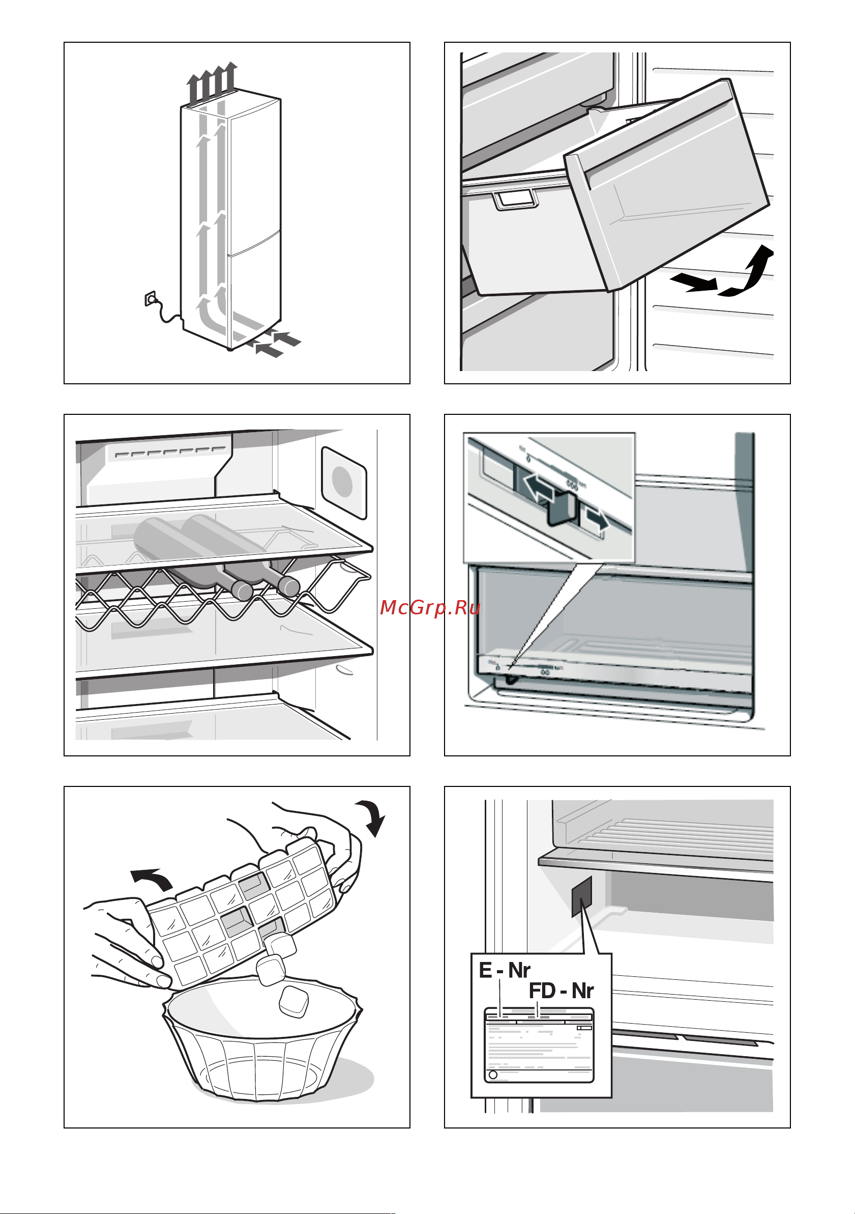 Bosch NoFrost KGN39VI11R Инструкция по эксплуатации онлайн [24/25] 81774